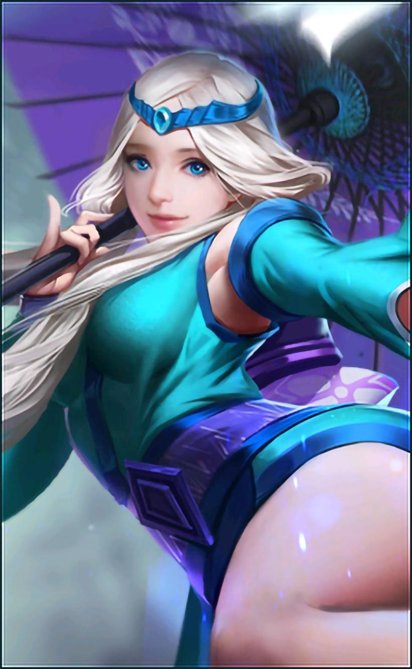 Mobile Legends Heroes Kagura Free Wallpaper & Background