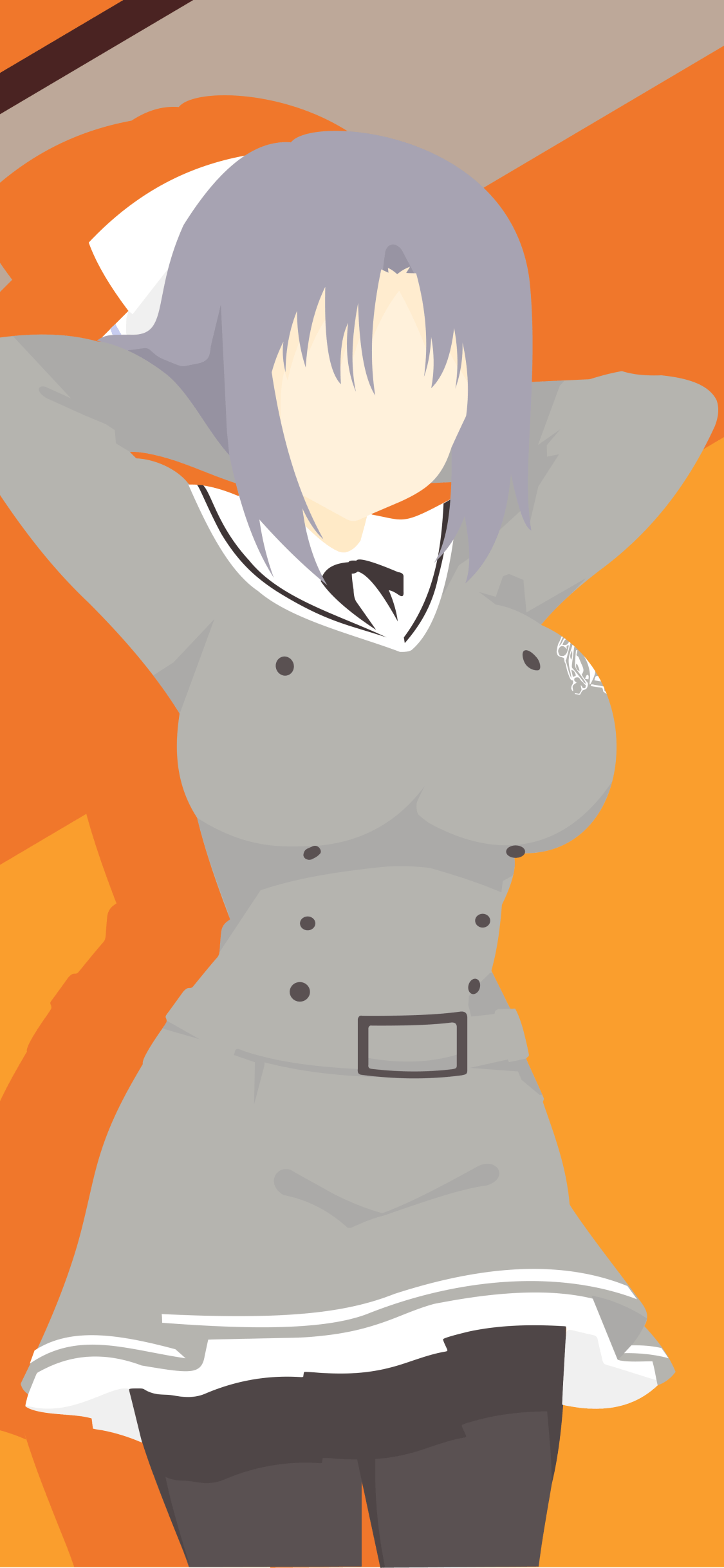 Anime Senran Kagura (1125x2436) Wallpaper