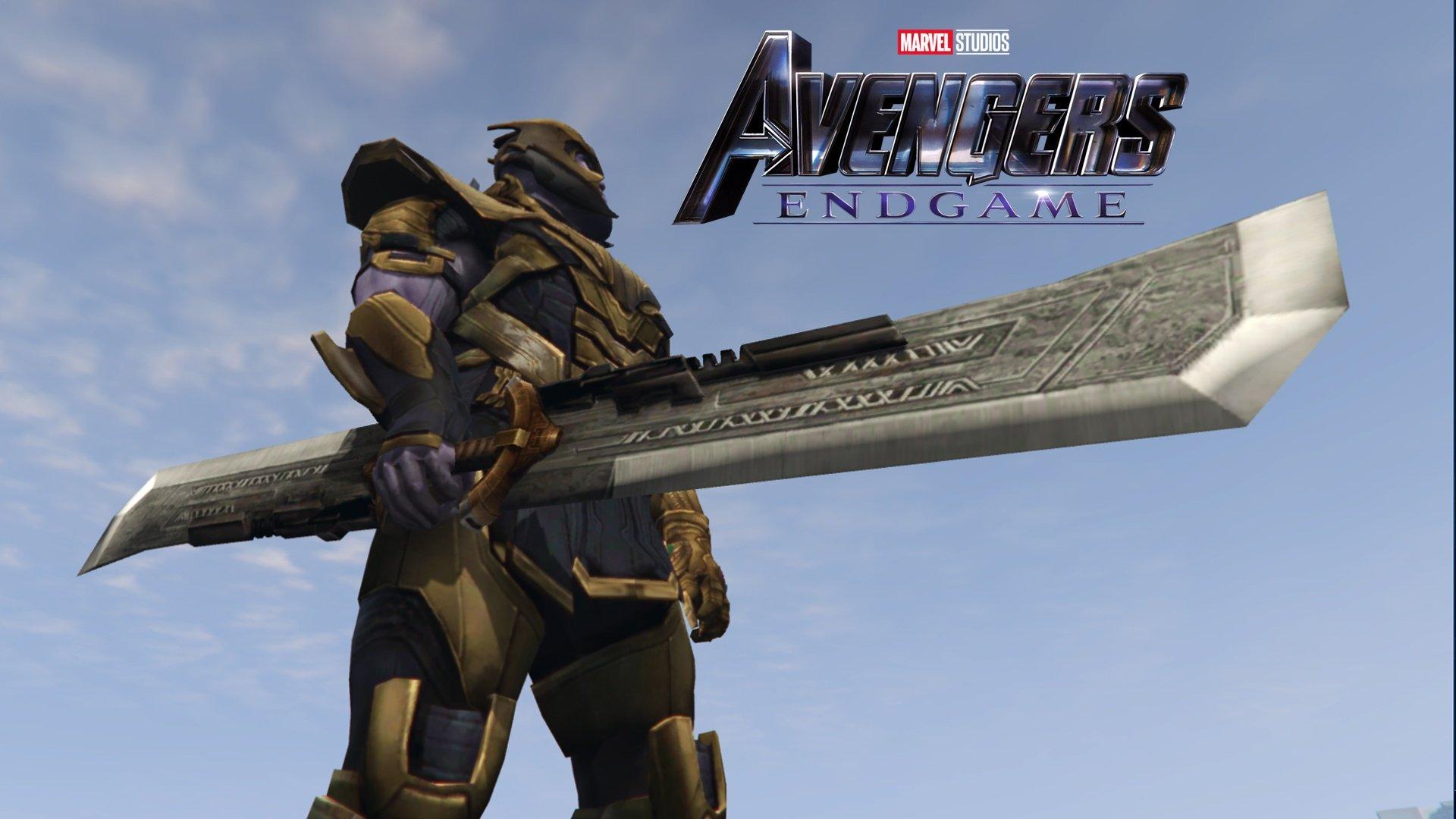 Thanos Double Edged Sword (Avengers Endgame)
