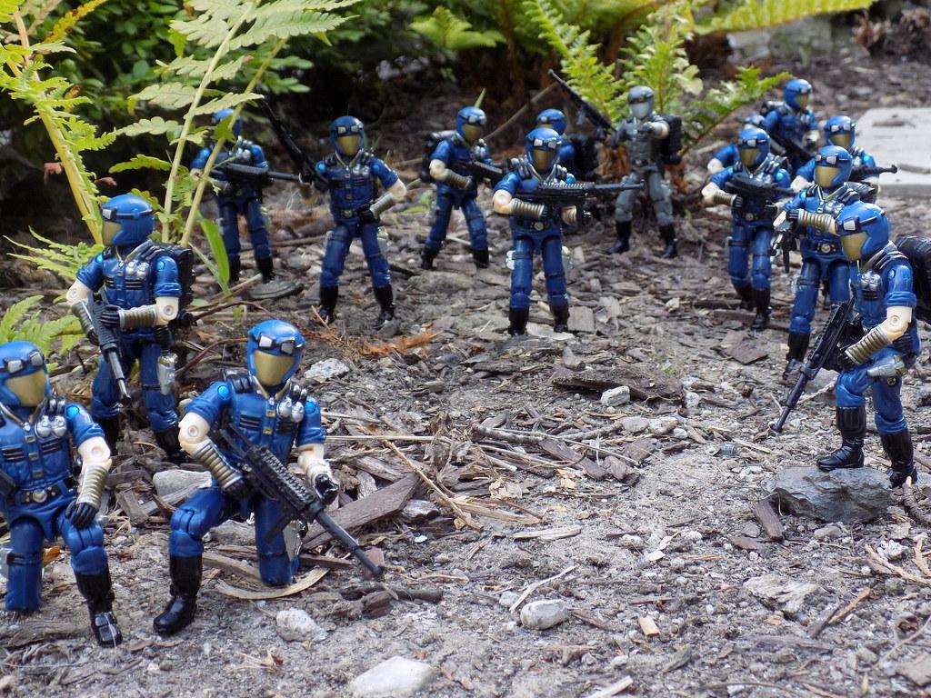 Cobra Troopers. I've been working on finally getting a