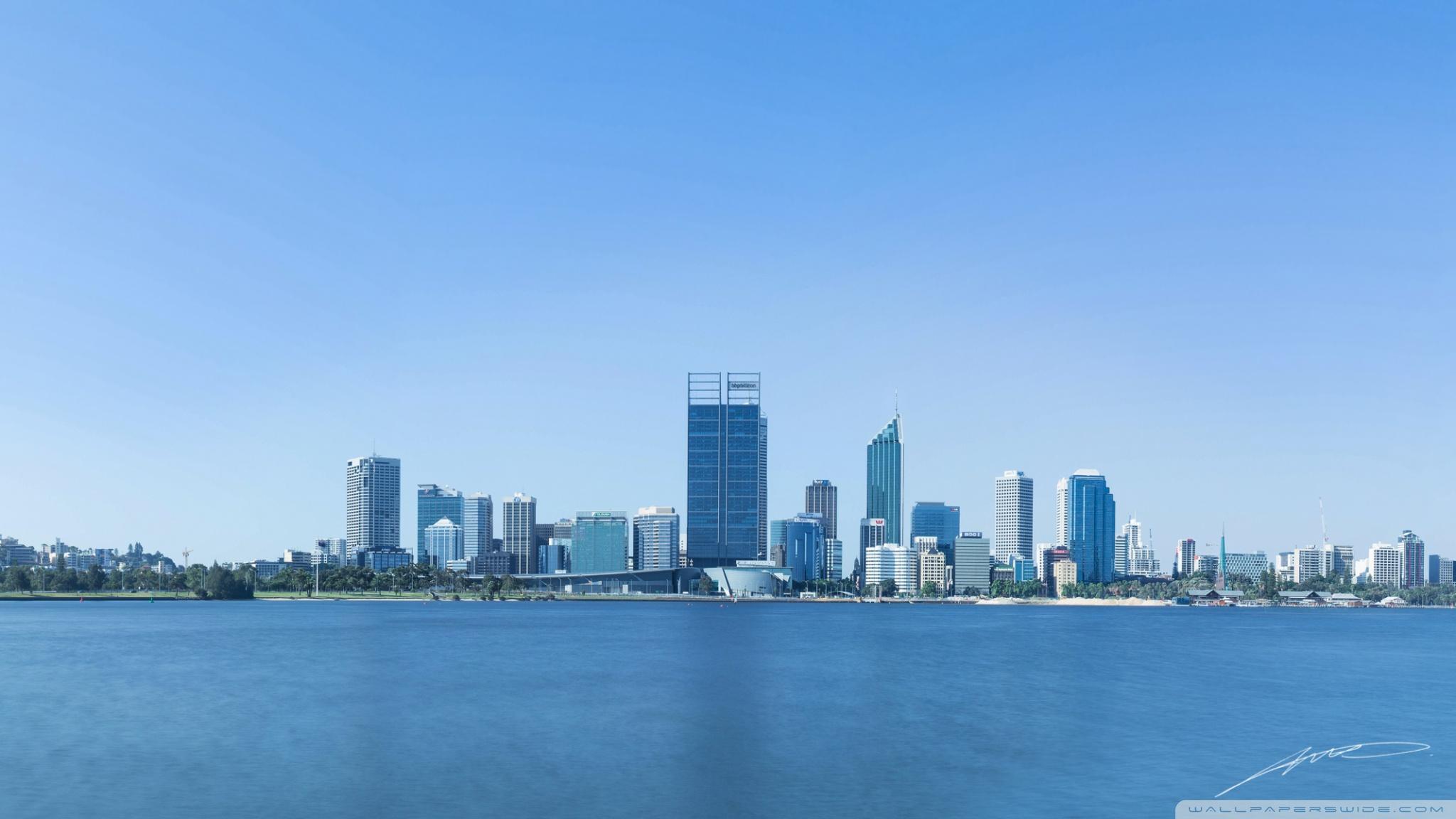 Perth City Panorama ❤ 4K HD Desktop Wallpaper for 4K Ultra