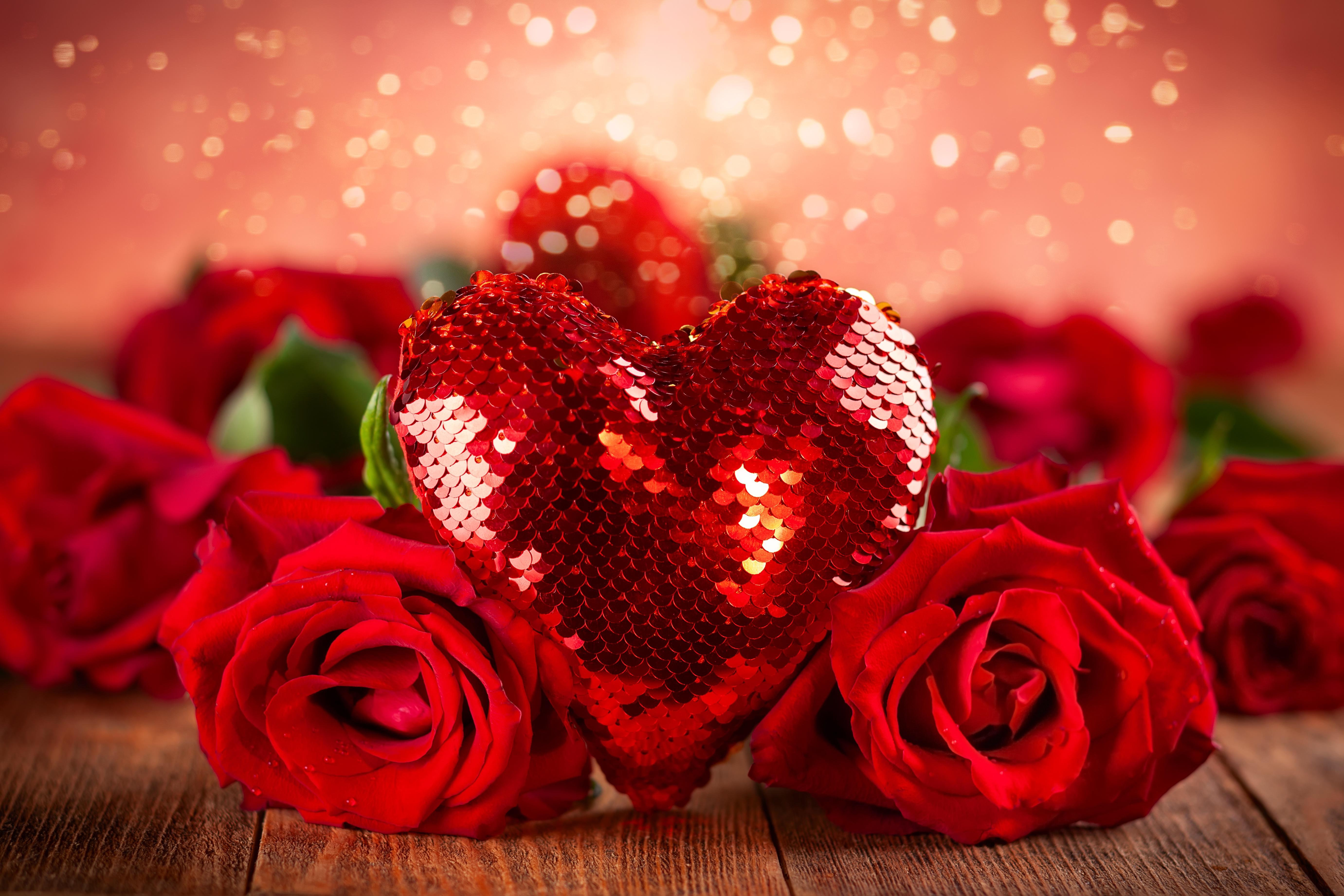 Heart, Rose, Red Rose, Valentines Day, Red Flower, Flower