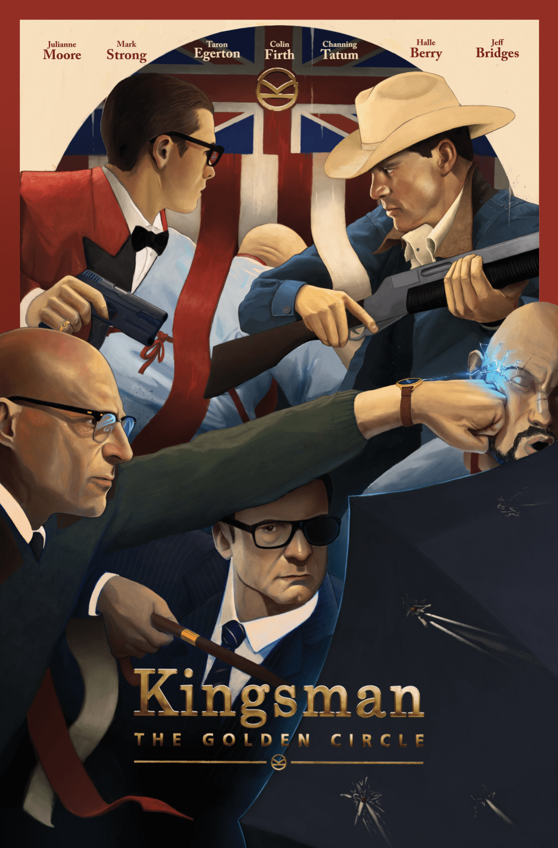 Kingsman: The Golden Circle (2017) HD Wallpaper From