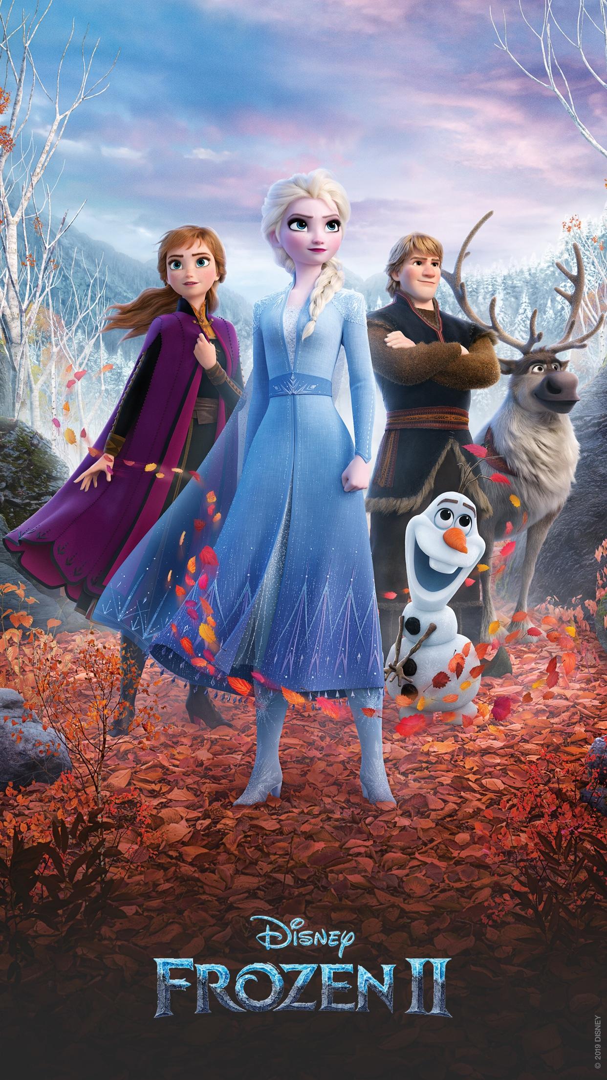 These Disney's Frozen 2 Mobile Wallpaper Will Put You In A
