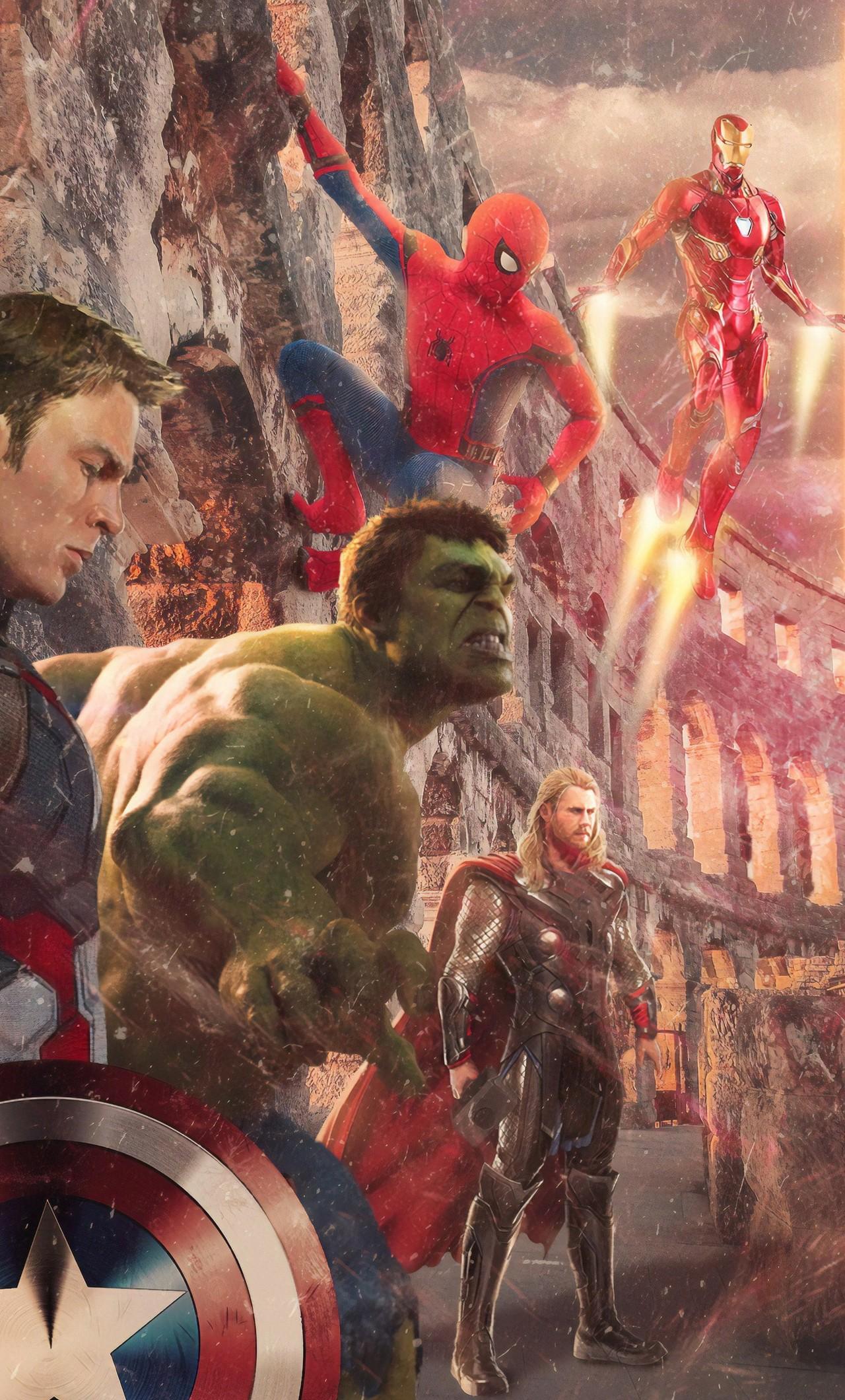 Avengers Vs Justice League iPhone HD 4k