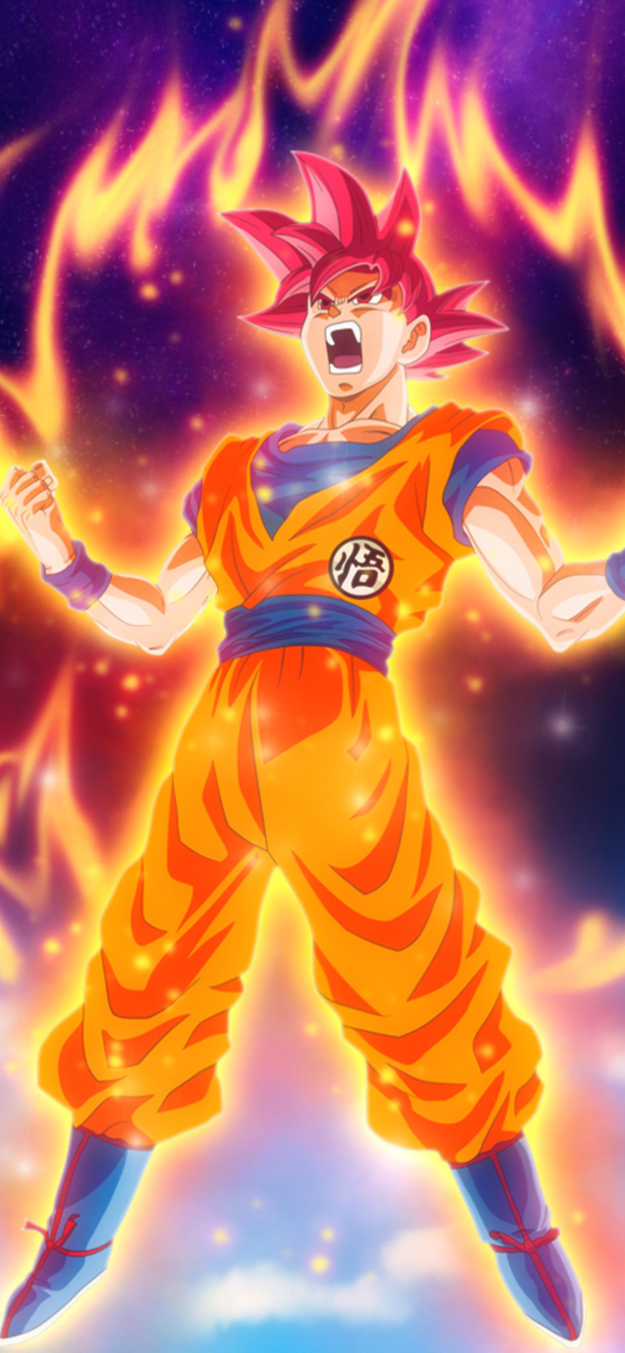 Dragon Ball Z Goku iPhone XS MAX HD 4k Wallpaper