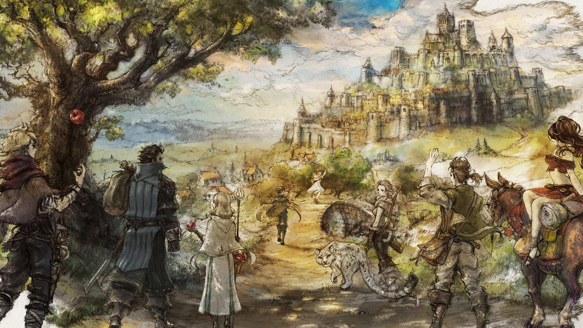 Octopath Traveler HD Wallpaper and Background Image