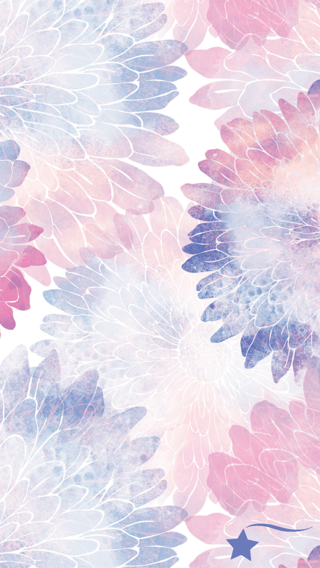 Destira Phone Wallpaper to match our Water Lilies Split Back