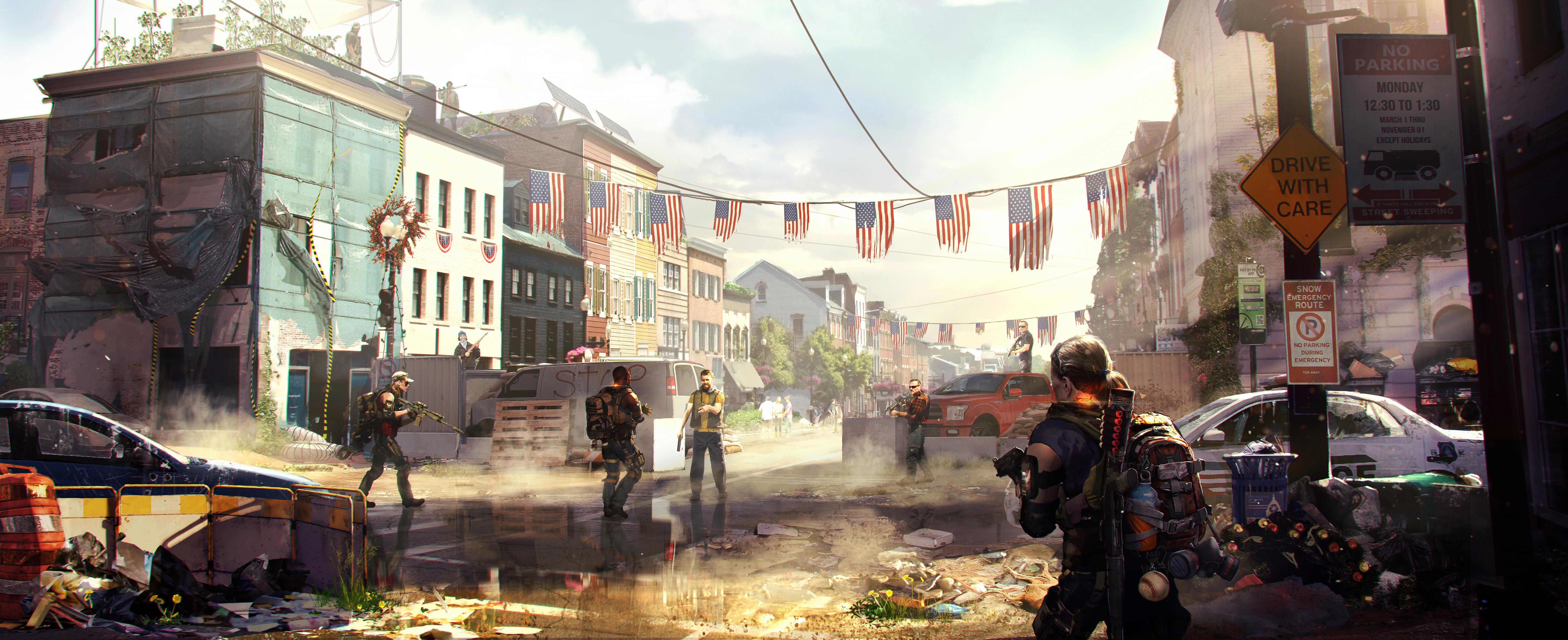 Tom Clancys The Division 2 HD Wallpaper and background
