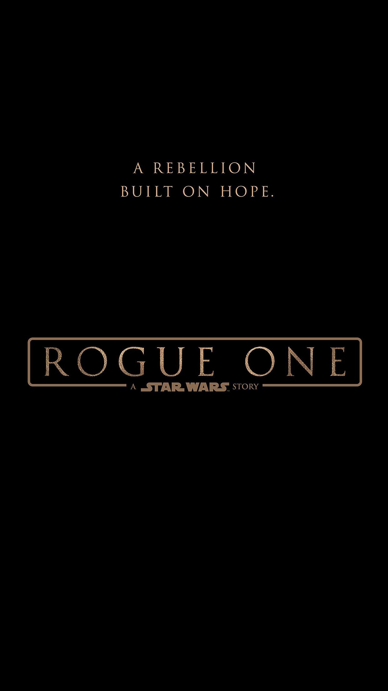 Rogue One Starwars Poster Logo Illustration Art Movie Android wallpaper HD wallpaper