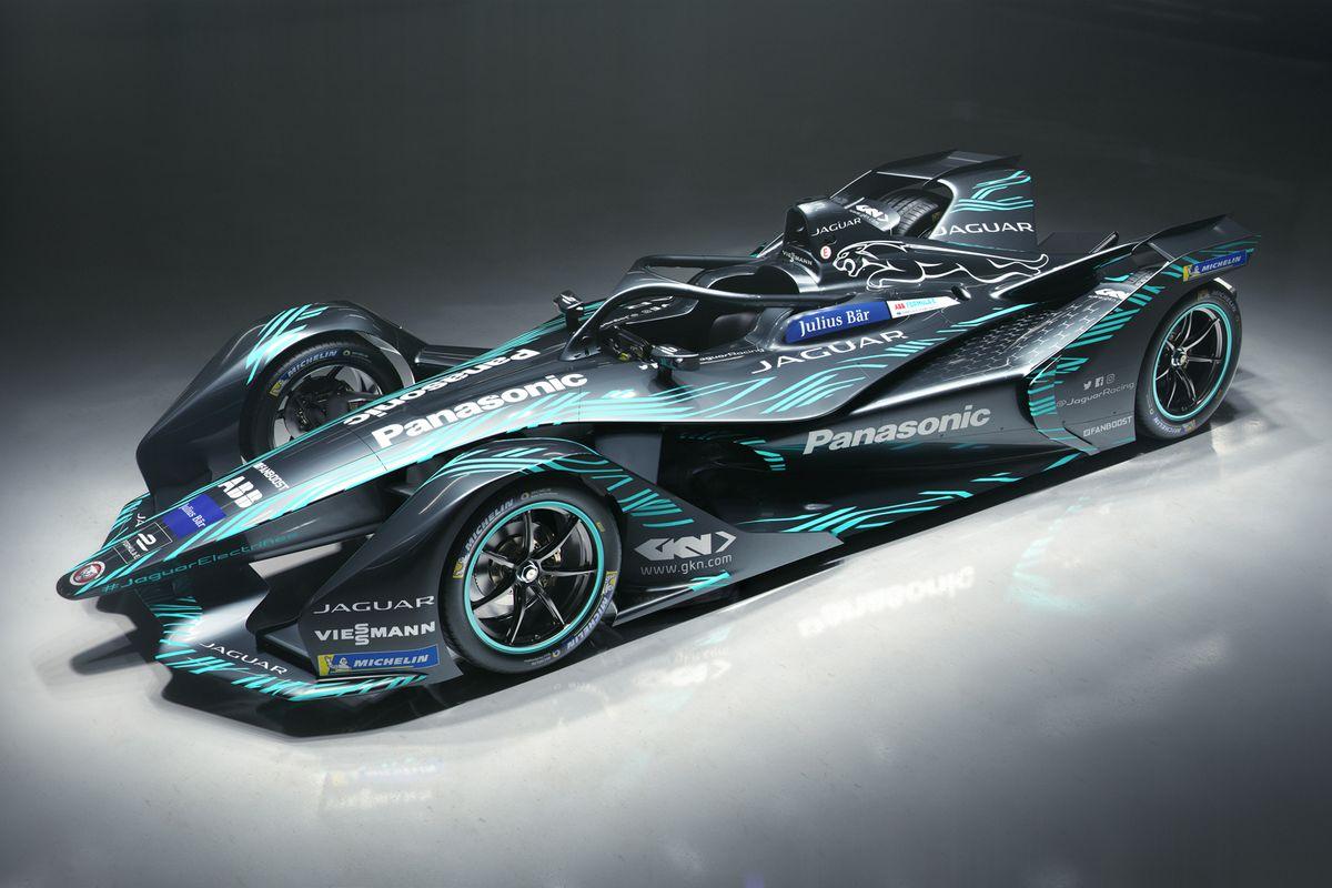 Jaguar debuts its new Formula E electric racecar
