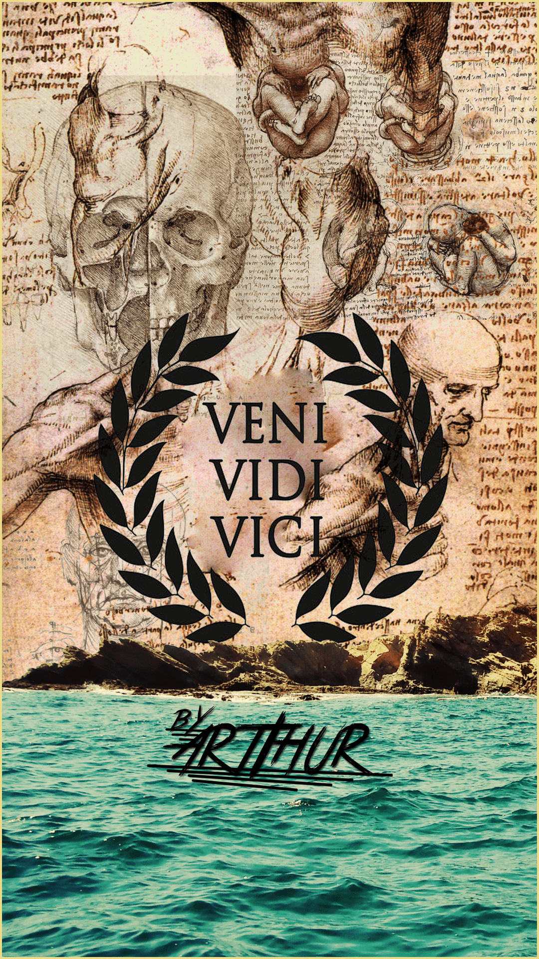 wallpaper veni vidi vici, veni vidi vici, Davinci wallpaper