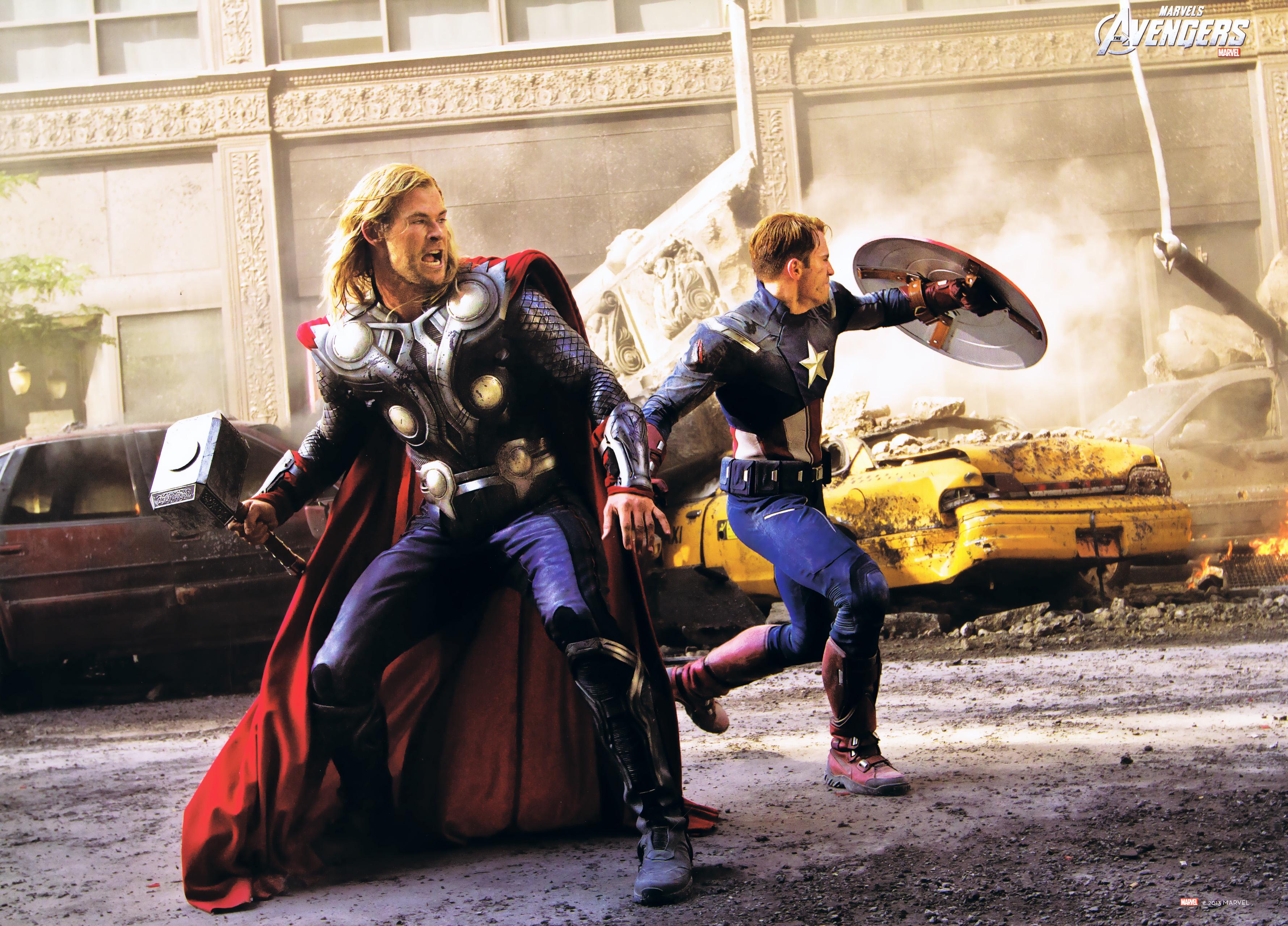 Thor and Captain America. Zoom Comics Comic Book