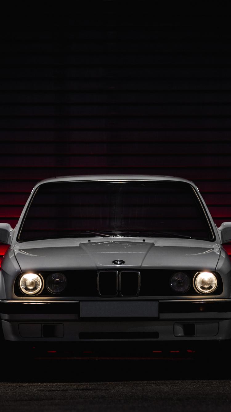 Download 750x1334 wallpaper bmw e classic, car, front, iphone iphone 750x1334 HD image, background, 629