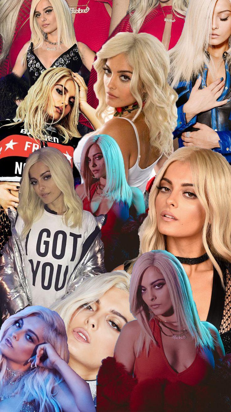 Made this Bebe Rexha Collage for my IPhone wallpaper. Bebe