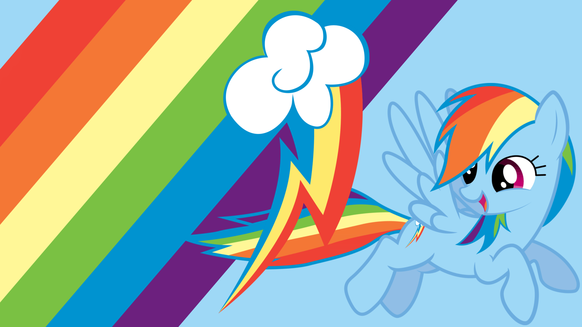 Cute Rainbow Dash Desktop Wallpaper Free Cute Rainbow