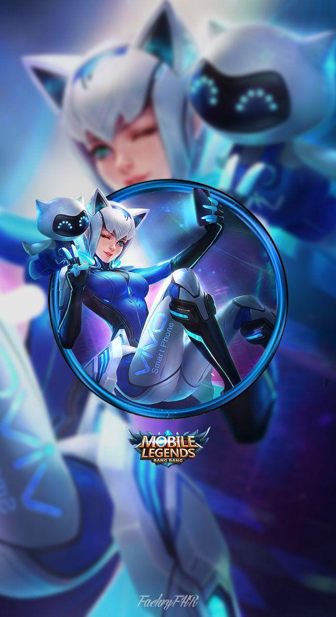 Wallpaper Phone Eduora Vivo. Mobile legend wallpaper, Mobile legends, Eudora