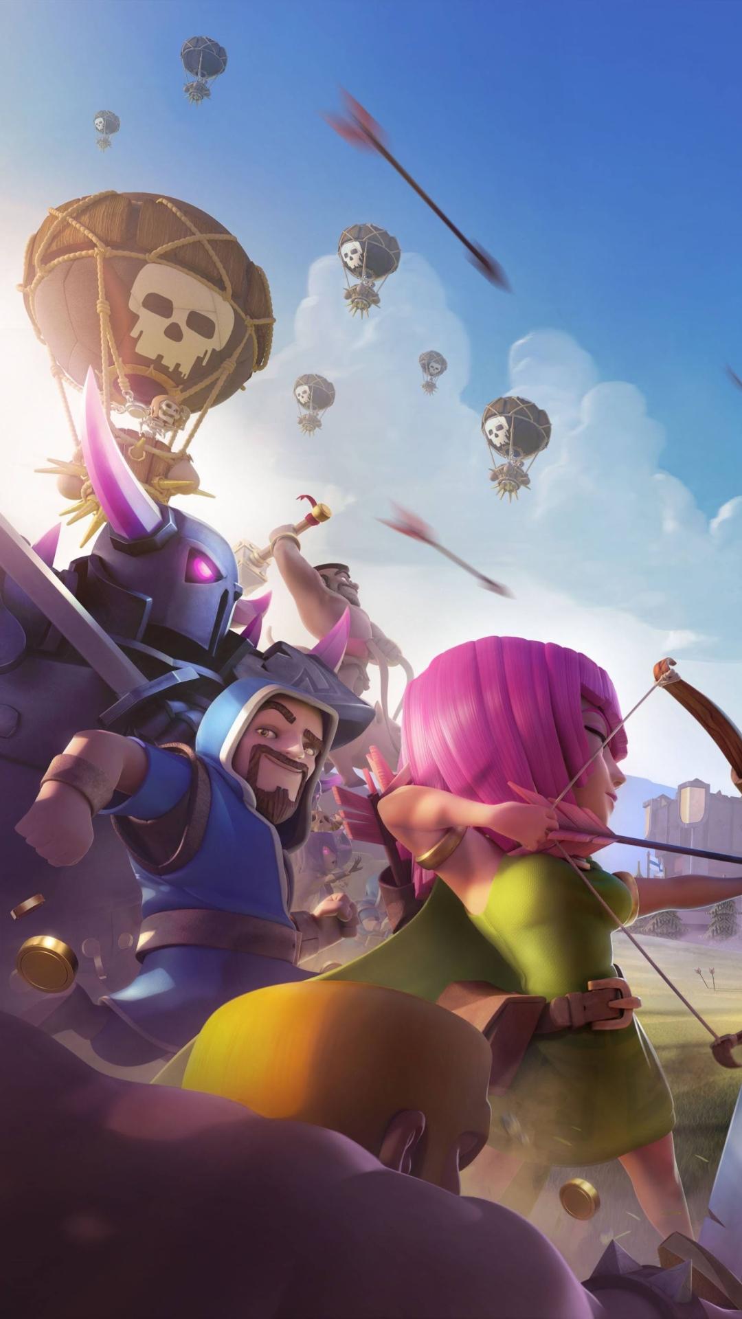Video Game Clash Of Clans (1080x1920) Wallpaper