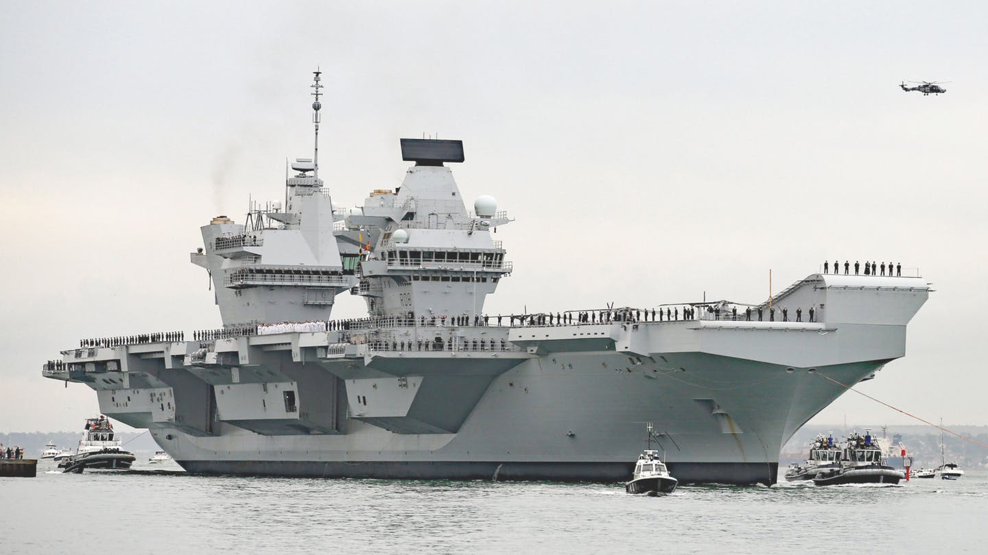 India's First Ever Supercarrier Might Be Based On The UK's