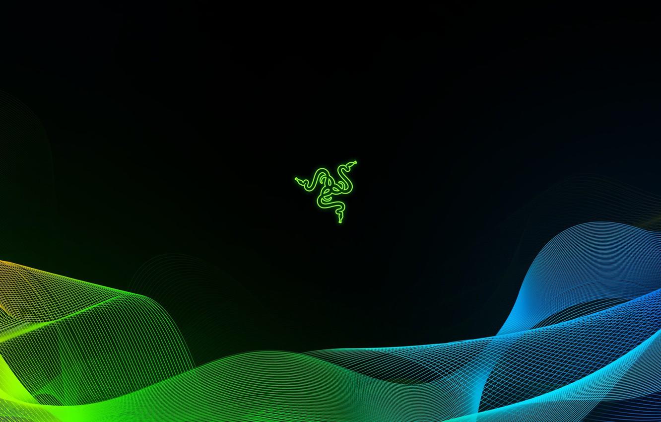 Wallpaper logo, razer, razer chroma, chroma image