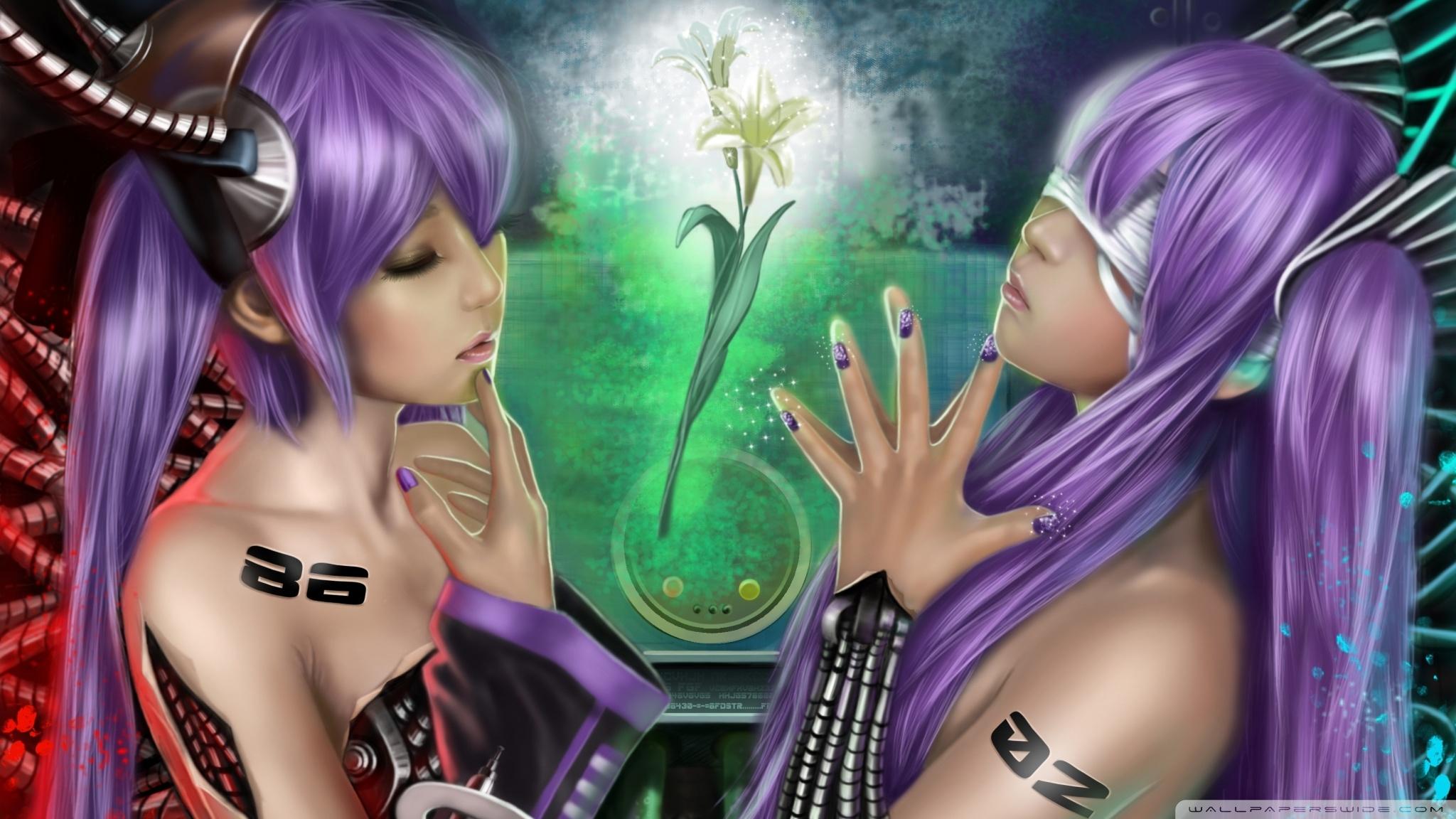 Cyborg Girls ❤ 4K HD Desktop Wallpaper for 4K Ultra HD TV