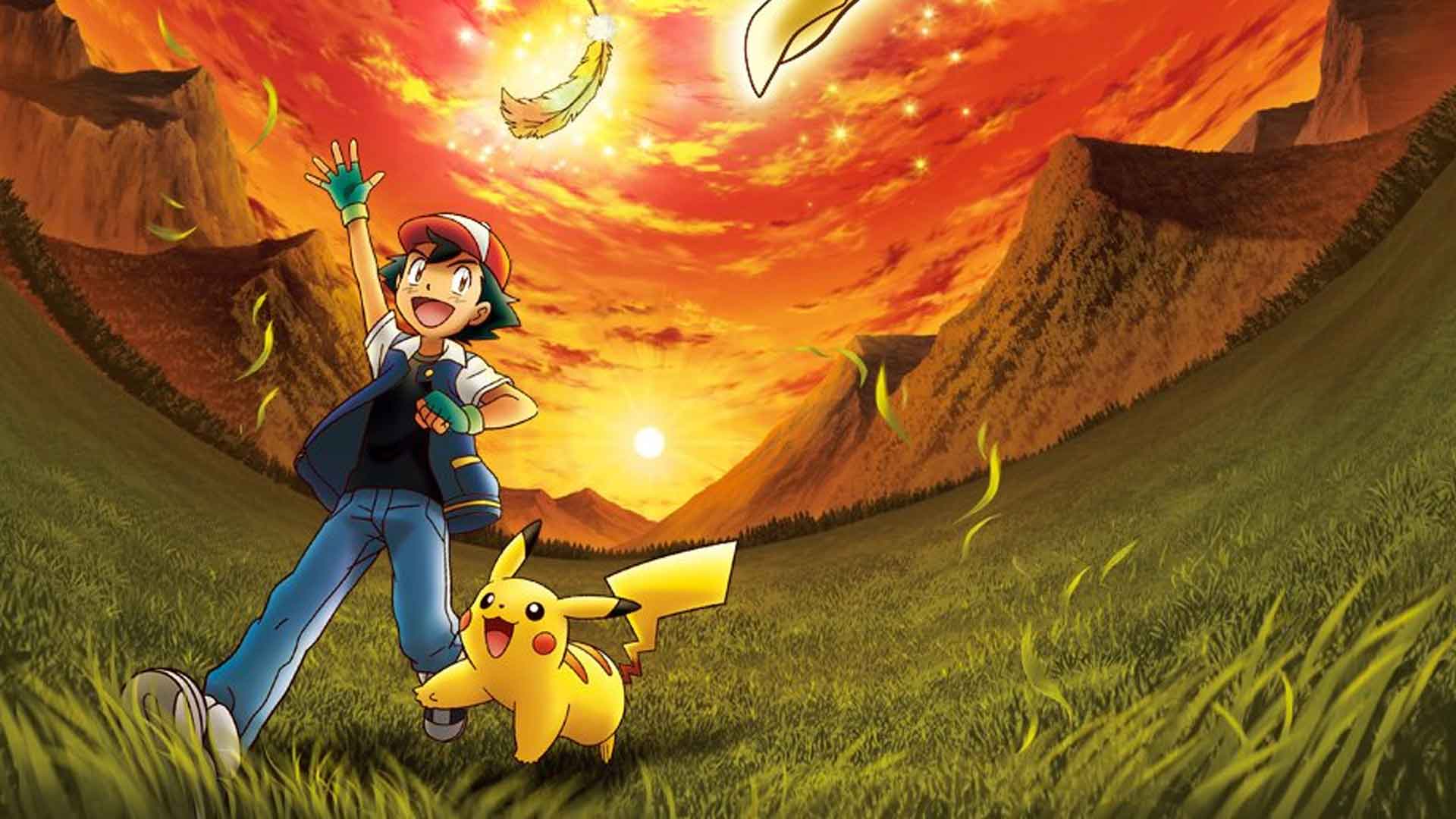Pokémon Ash and Pikachu Wallpapers.