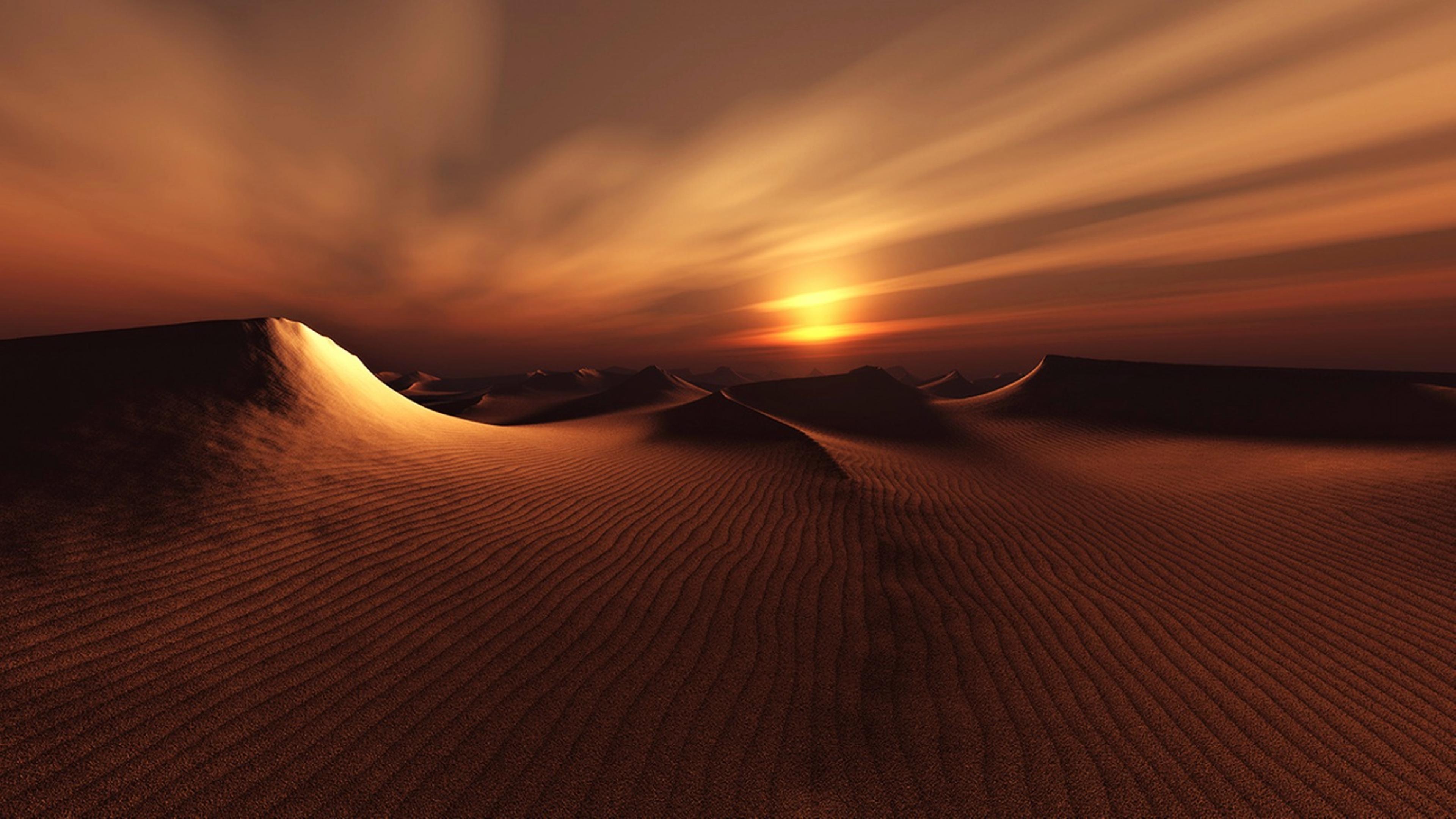 Desert 4k Ultra HD Wallpaper. Background Imagex2160