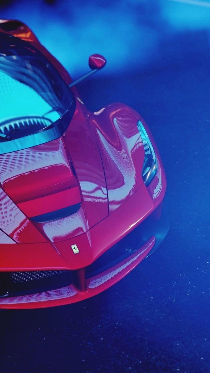 wallpaper Sports car, red, Ferrari LaFerrari