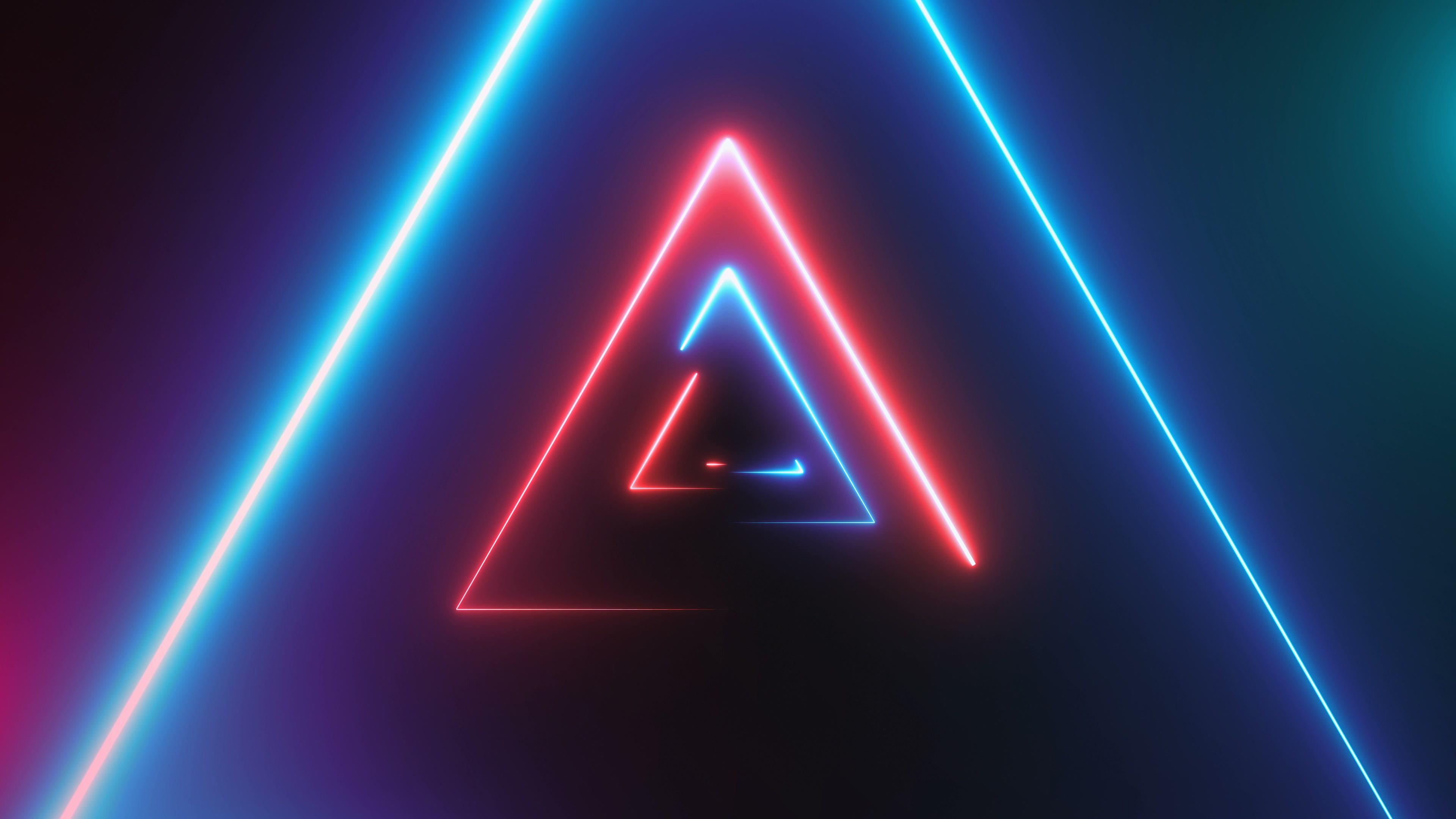 Abstract Triangle Tunnel Wallpapers - Wallpaper Cave