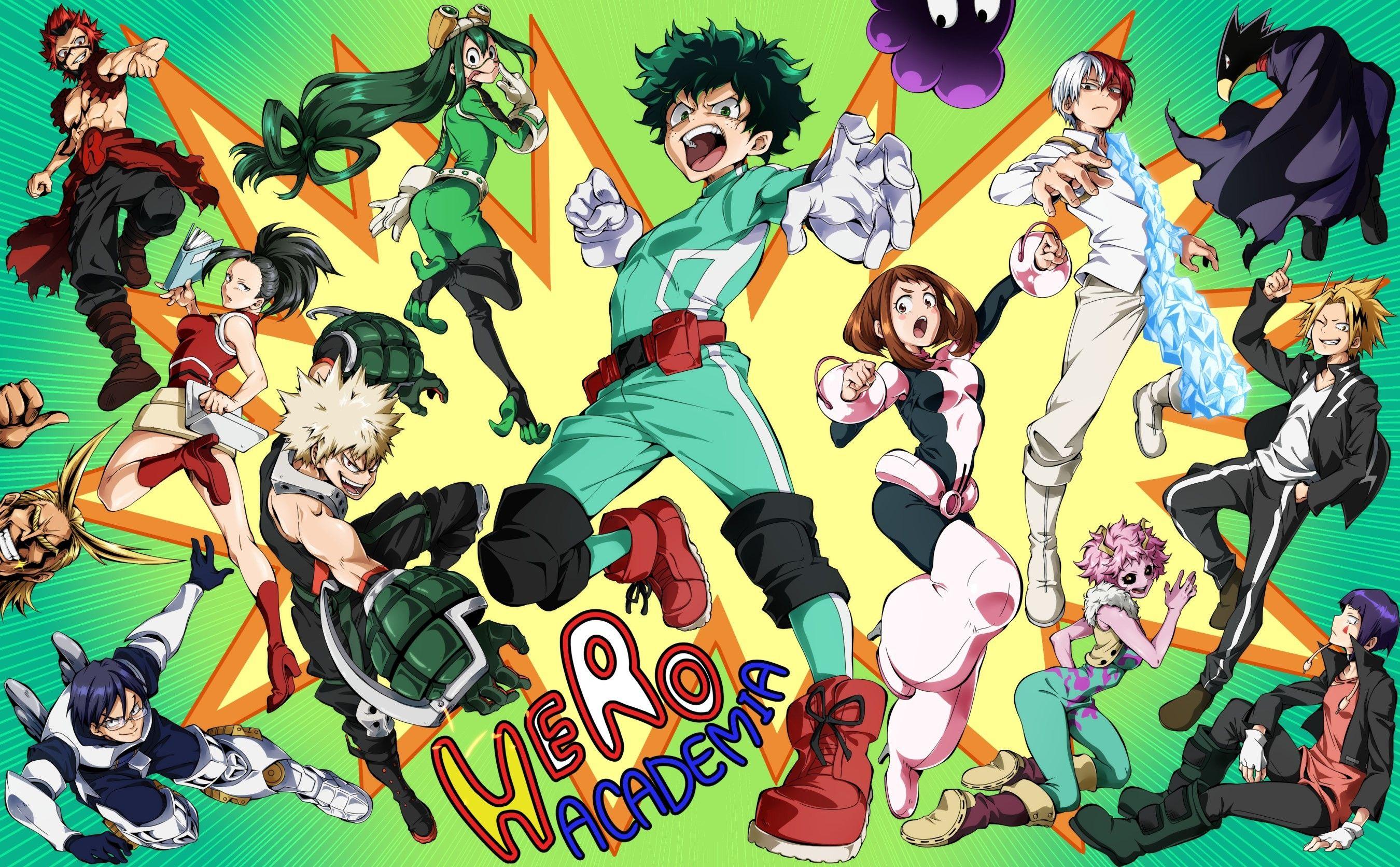 My Hero Academia 4K Wallpaper Free My Hero Academia