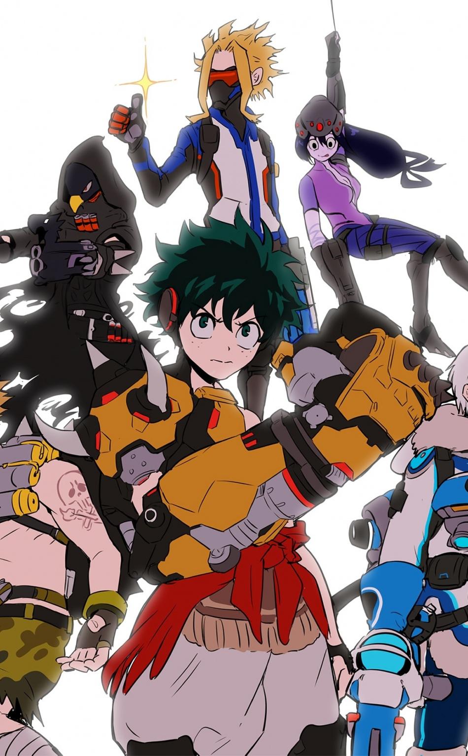 Anime, Boku No Hero Academia, Characters, Art, Wallpaper