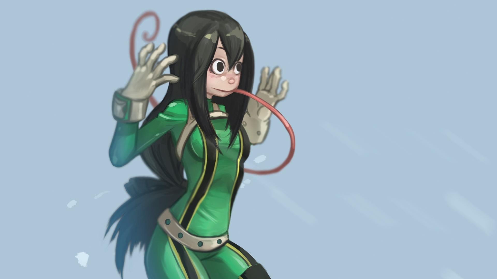 The Most Beautiful Frog Girl My Hero Academia Wallpaper