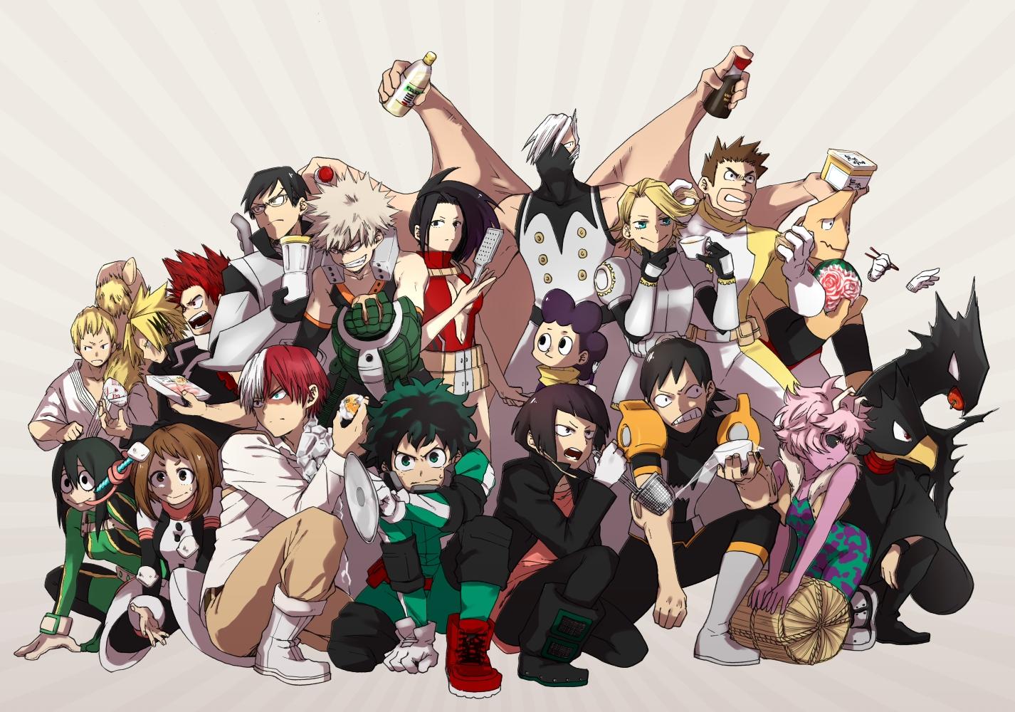 My Hero Academia Girls Wallpapers Wallpaper Cave 