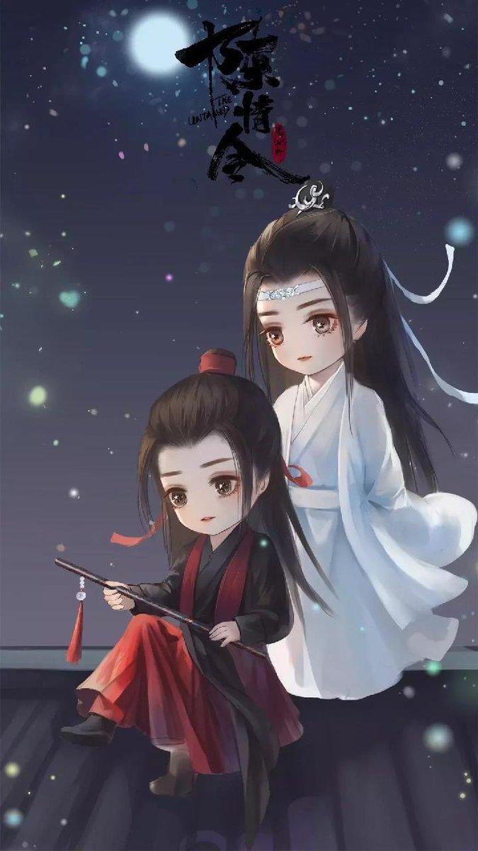 Download Mo Dao Zu Shi Cute Wangxian Couple Wallpaper