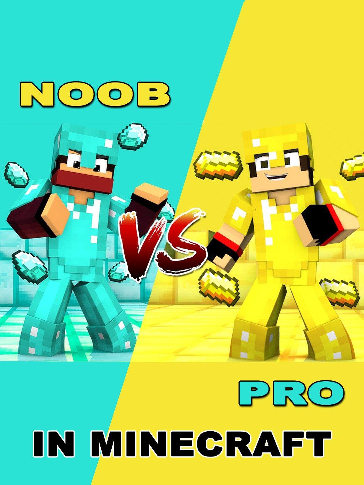 Clip: Noob vs. Pro in Minecraft