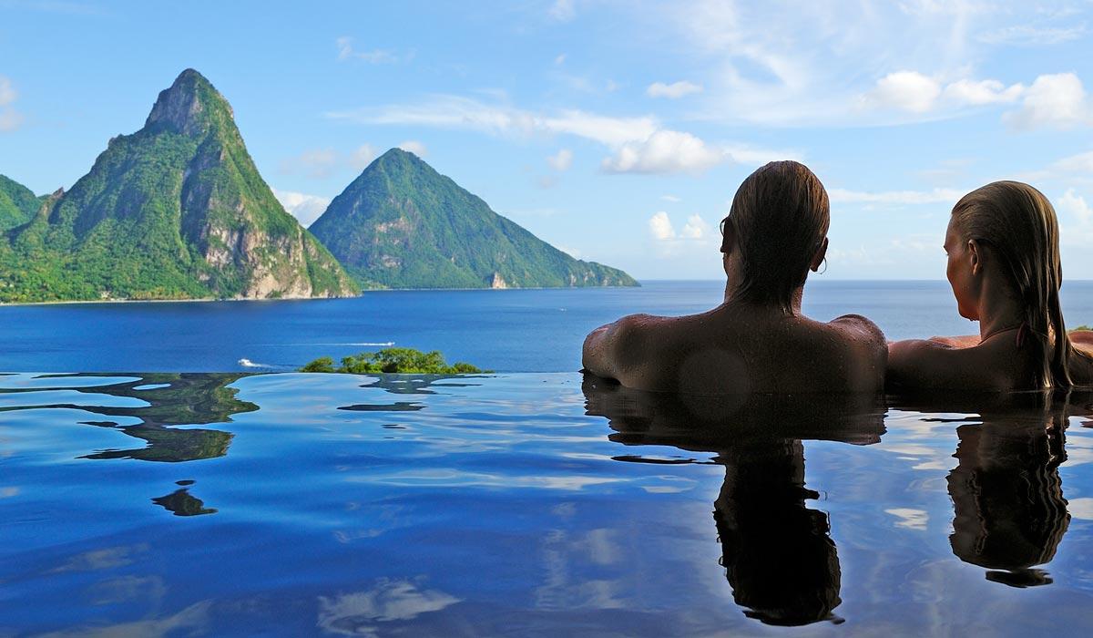 Sanctuaries. Jade Mountain St Lucia Lucia's Most