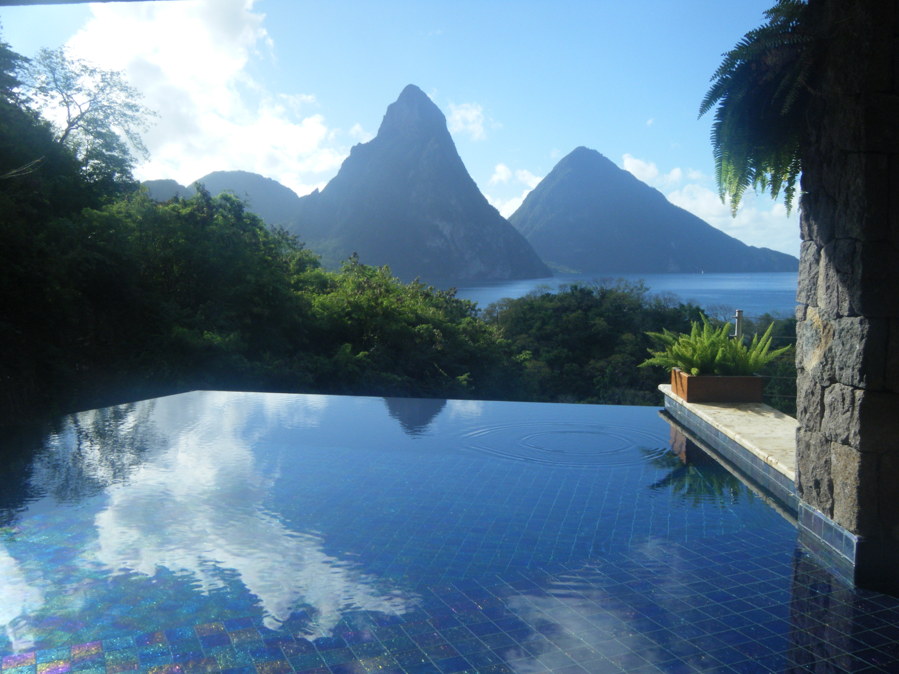 Pitons St Lucia Wallpapers Wallpaper Cave