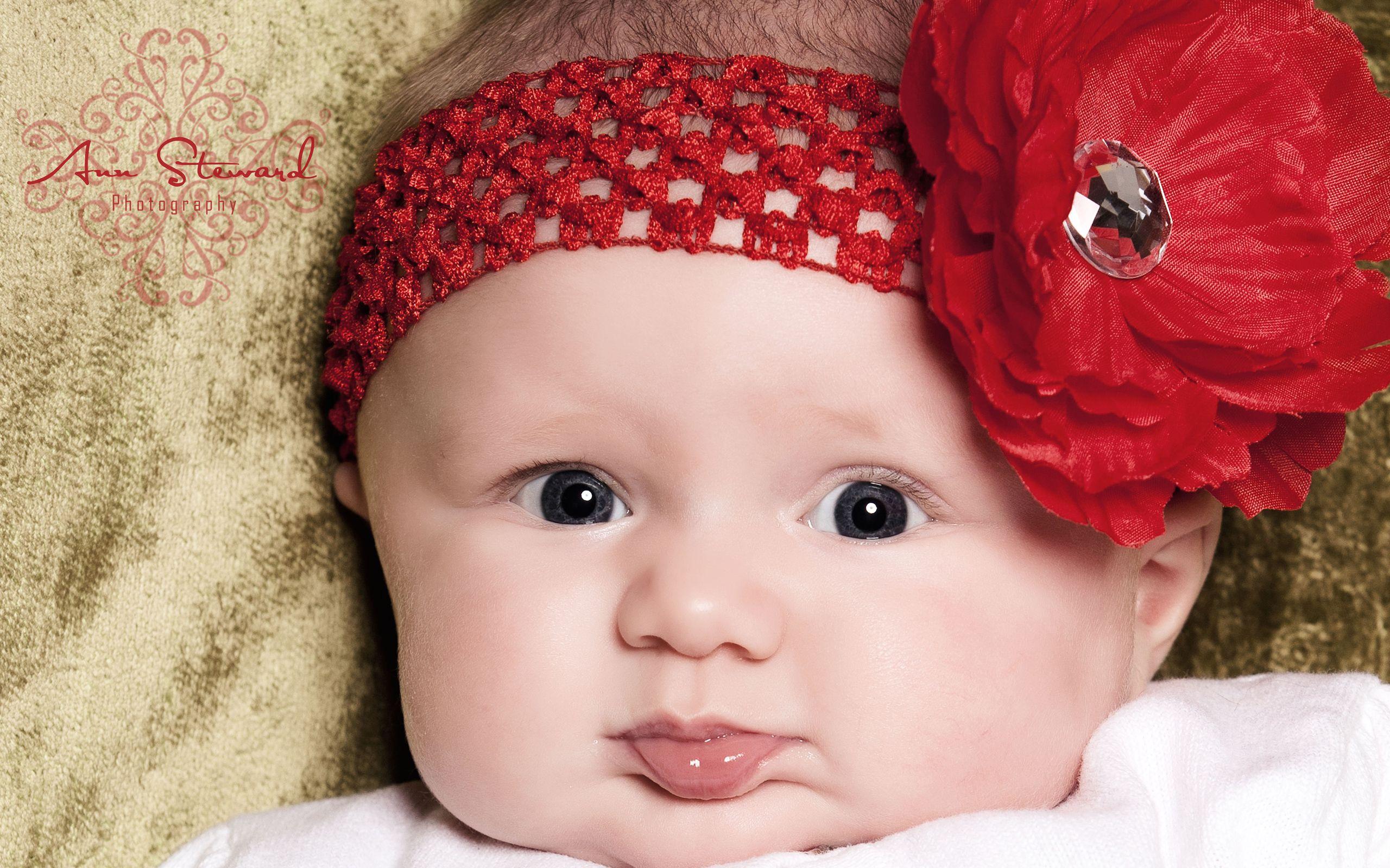 Newborn Baby Girl. Super Cute Little Baby Wallpaper. HD