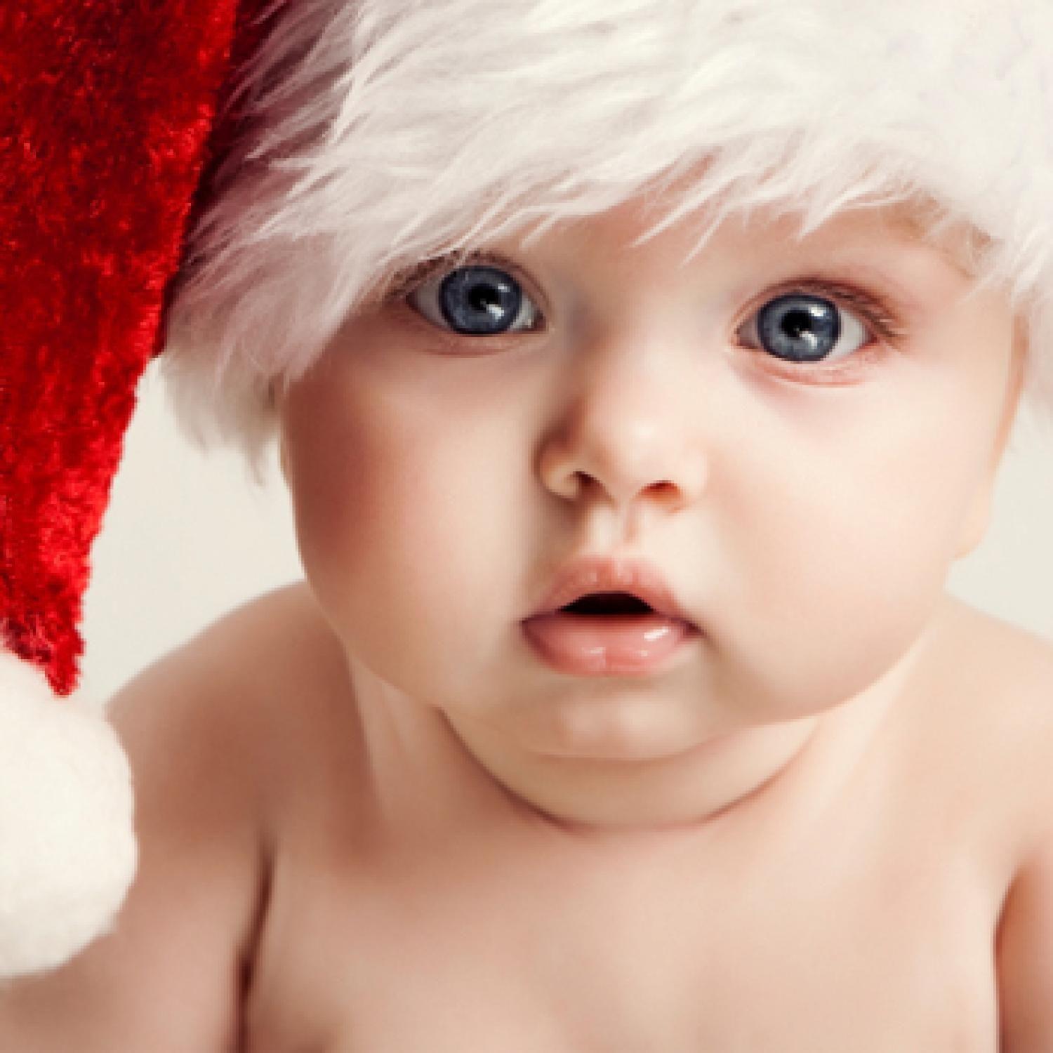 Cute Baby Christmas Wallpaper