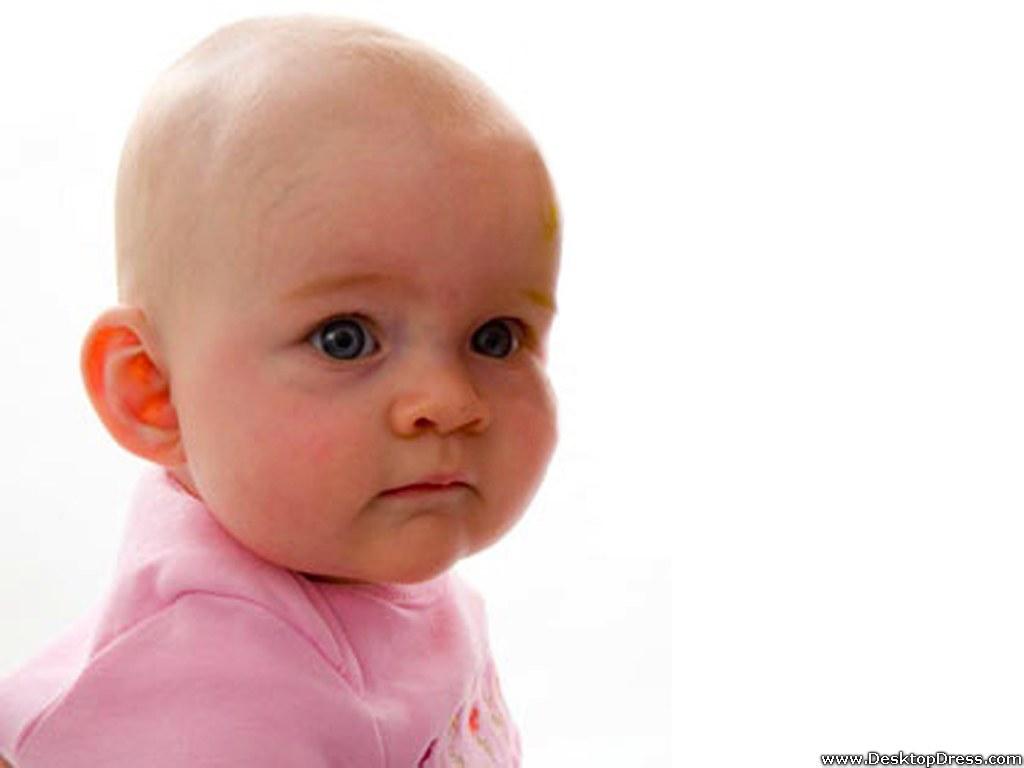 Desktop Wallpaper Babies Background Pink Little Baby
