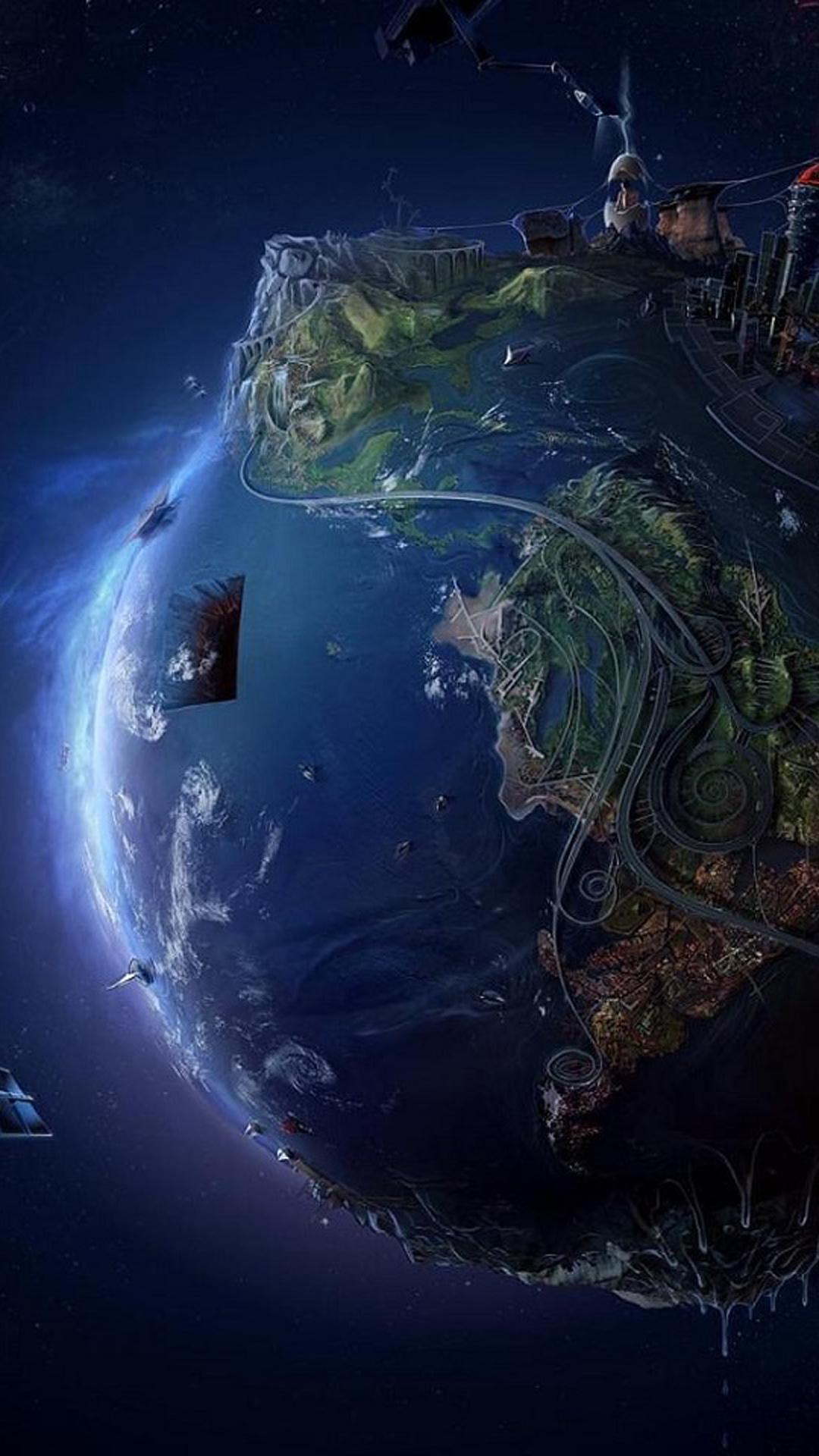 3D Earth Wallpaper for Galaxy S5