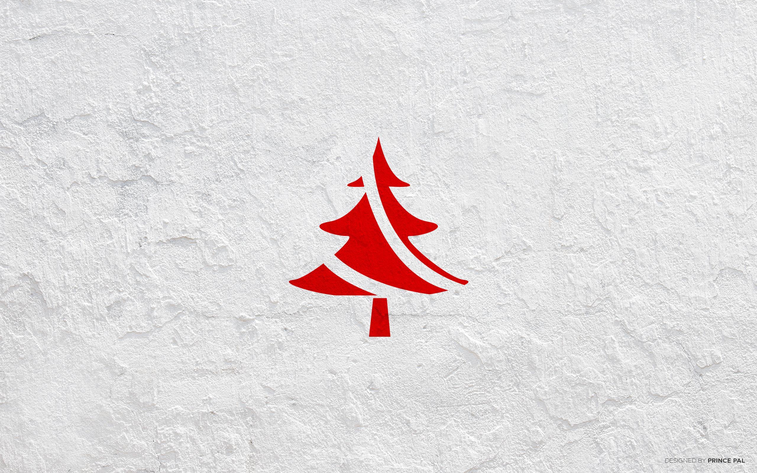 Christmas Minimalist Wallpaper
