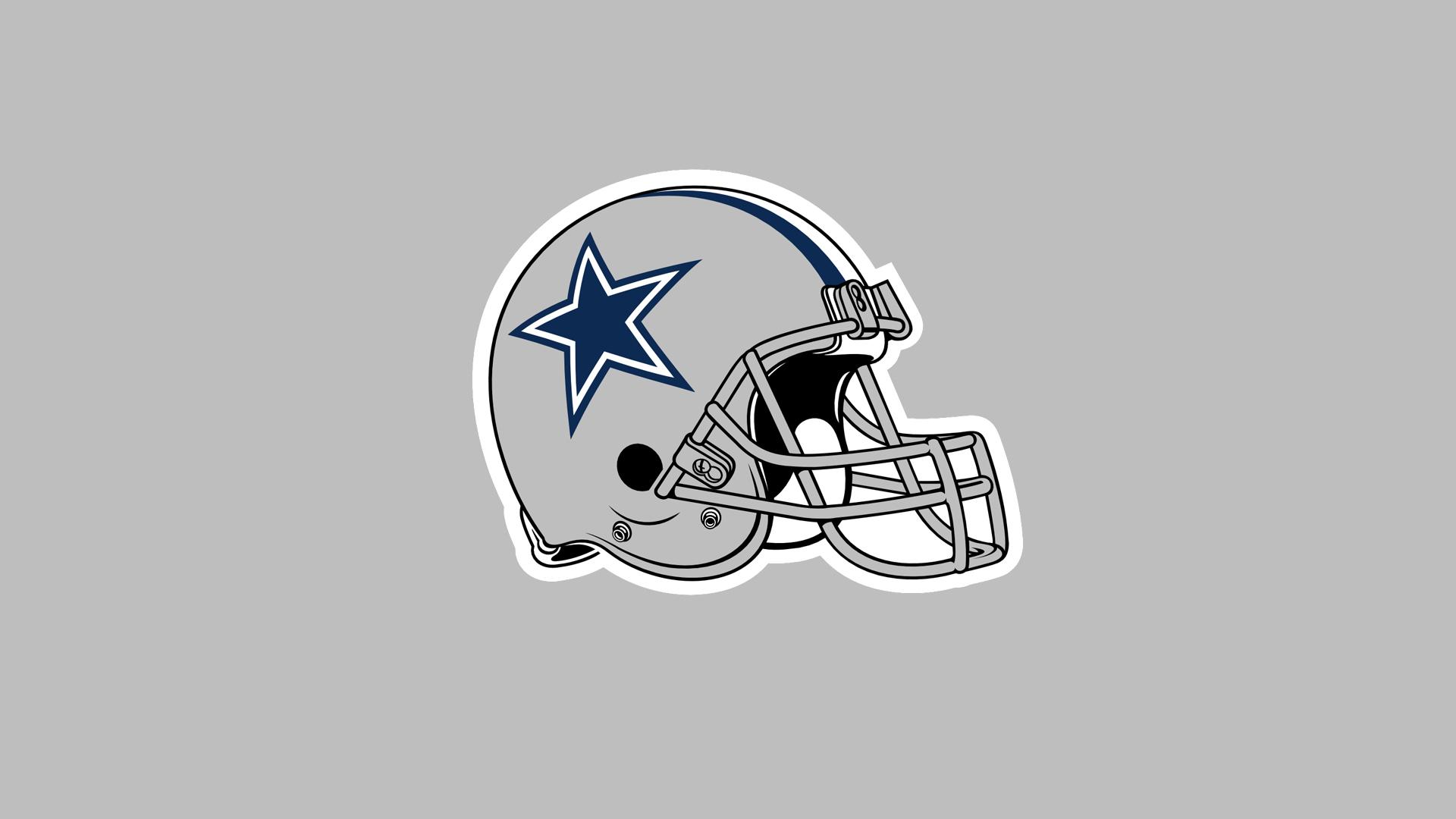 NFL Dallas Cowboys Helmet Grey 1920x1080 HD NFL / Dallas Cowboys