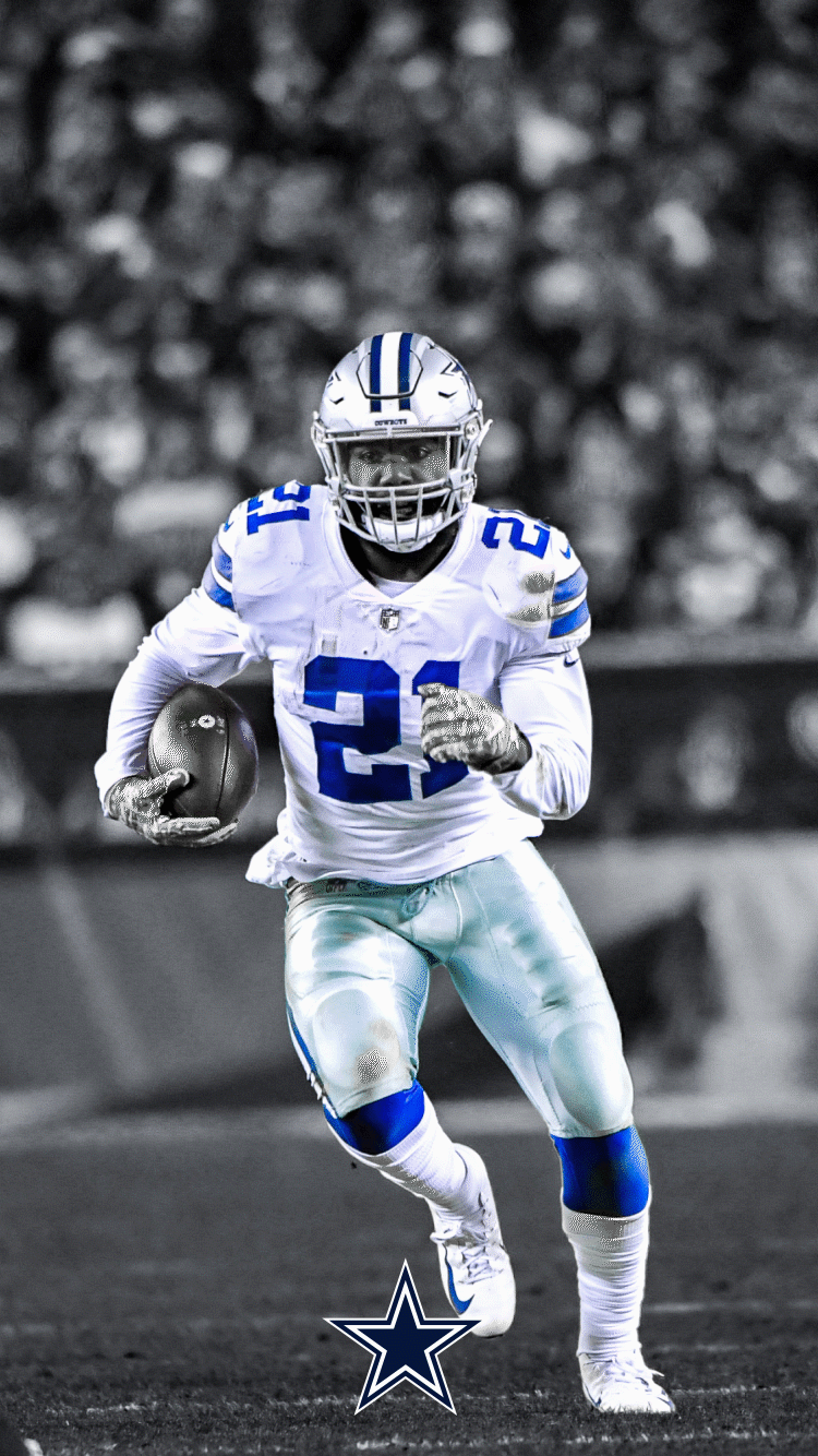 Stunning Ezekiel Elliott Wallpaper Dallas Cowboys image