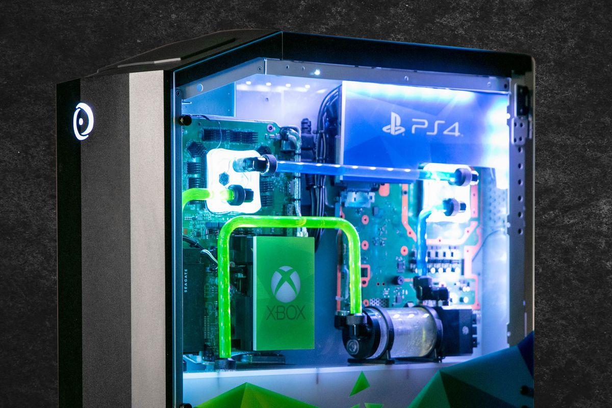Origin's Big O gaming PC contains a PS4 Pro, Xbox One X
