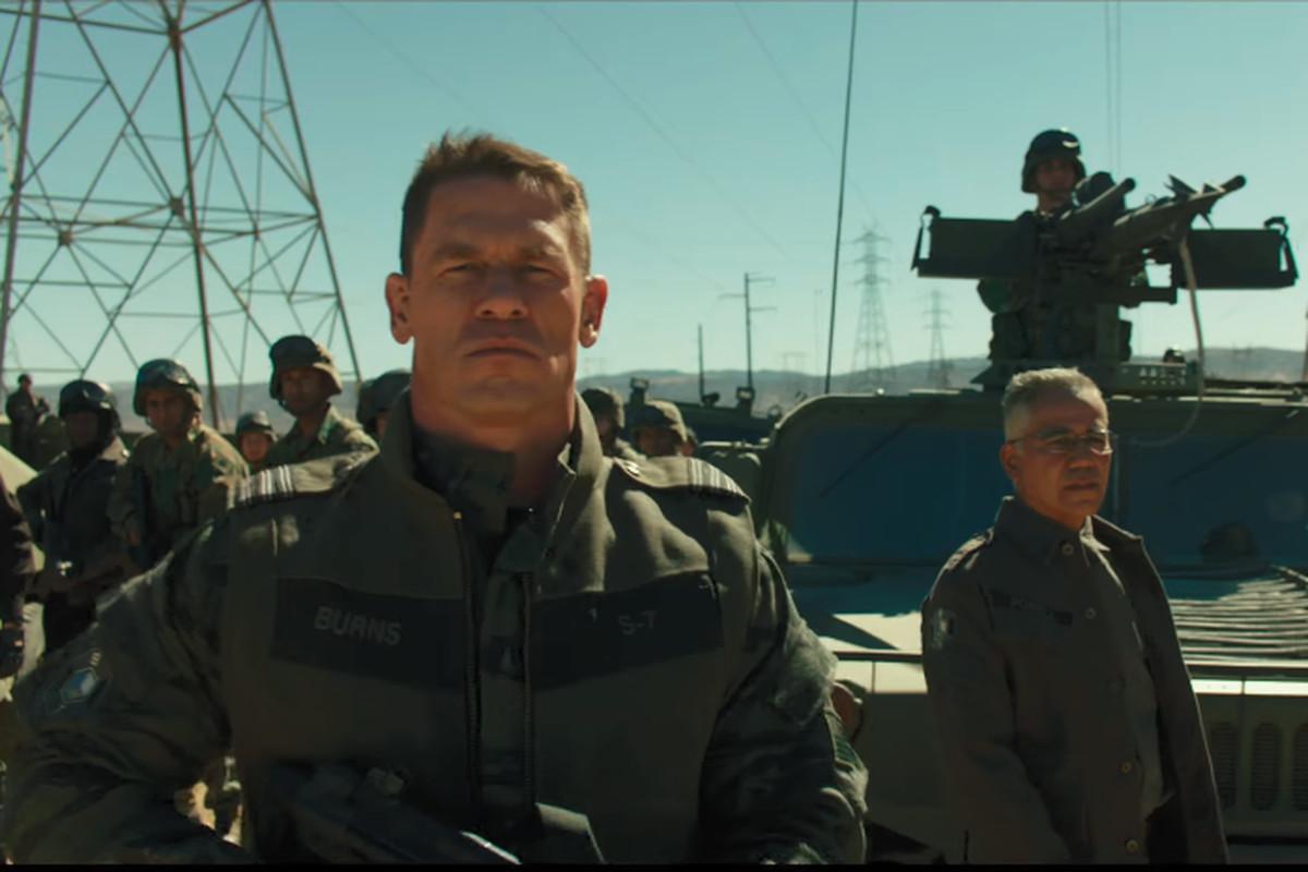 John Cena isn't in the first Bumblebee trailer very much