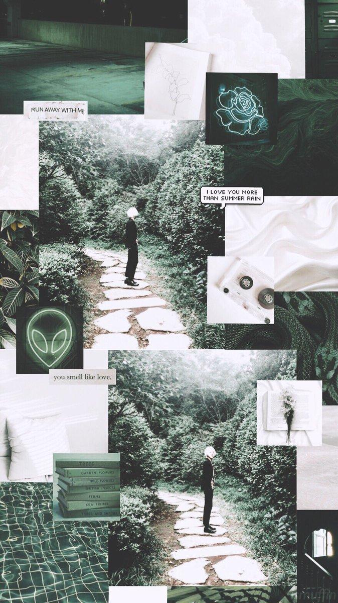 suju aesthetic wallpaper and green #yesung