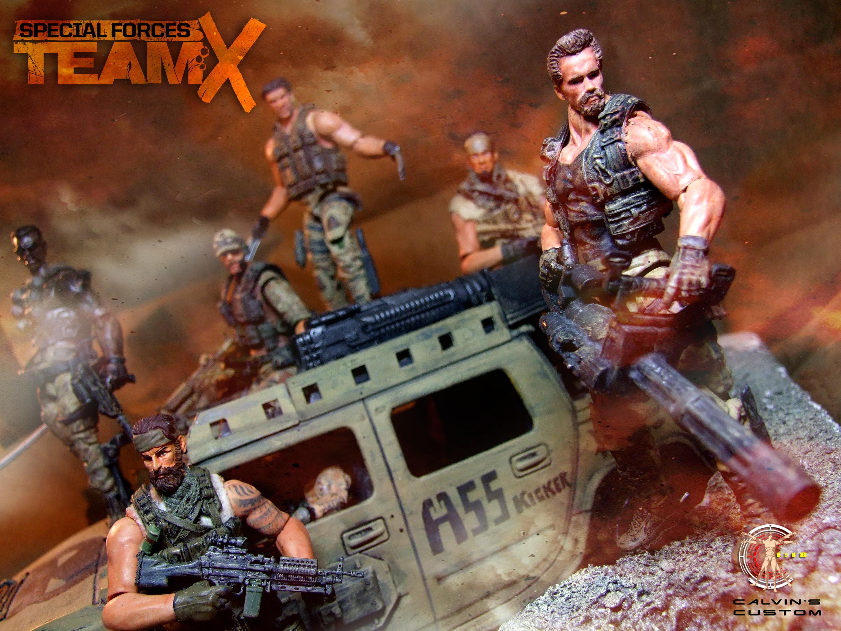 Calvin's Custom 1:18 G.I.Joe 3.75 inch Custom figures