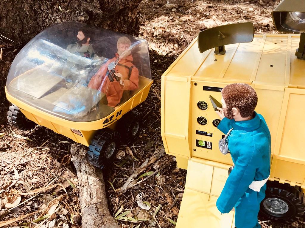 Vintage Gi Joe Adventure Team: 1972 Mobile Support Vehicle