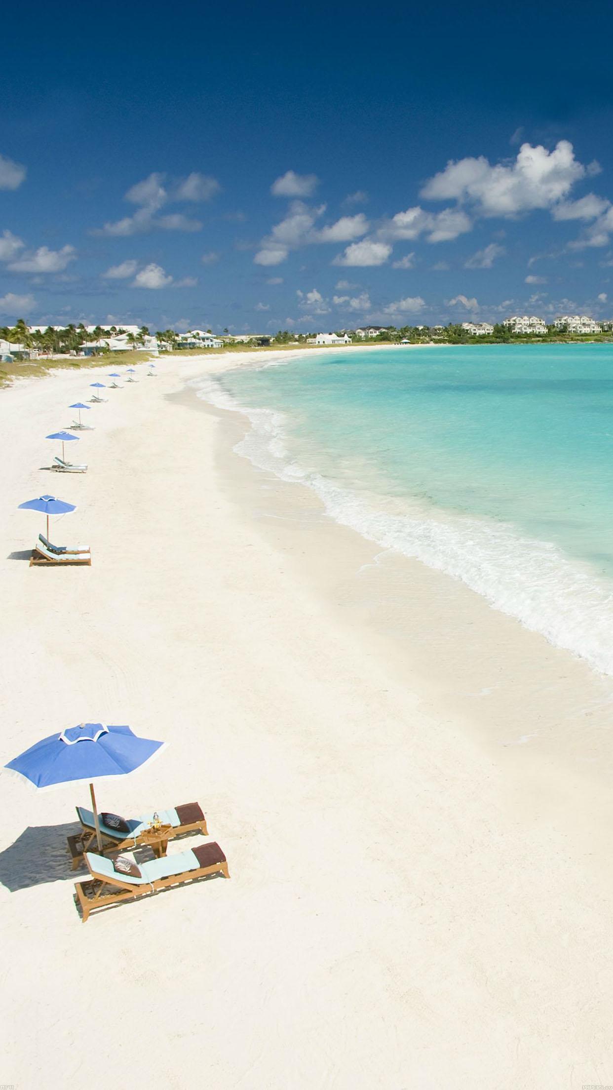 iPhone 6 Wallpaper calm beach ocean view